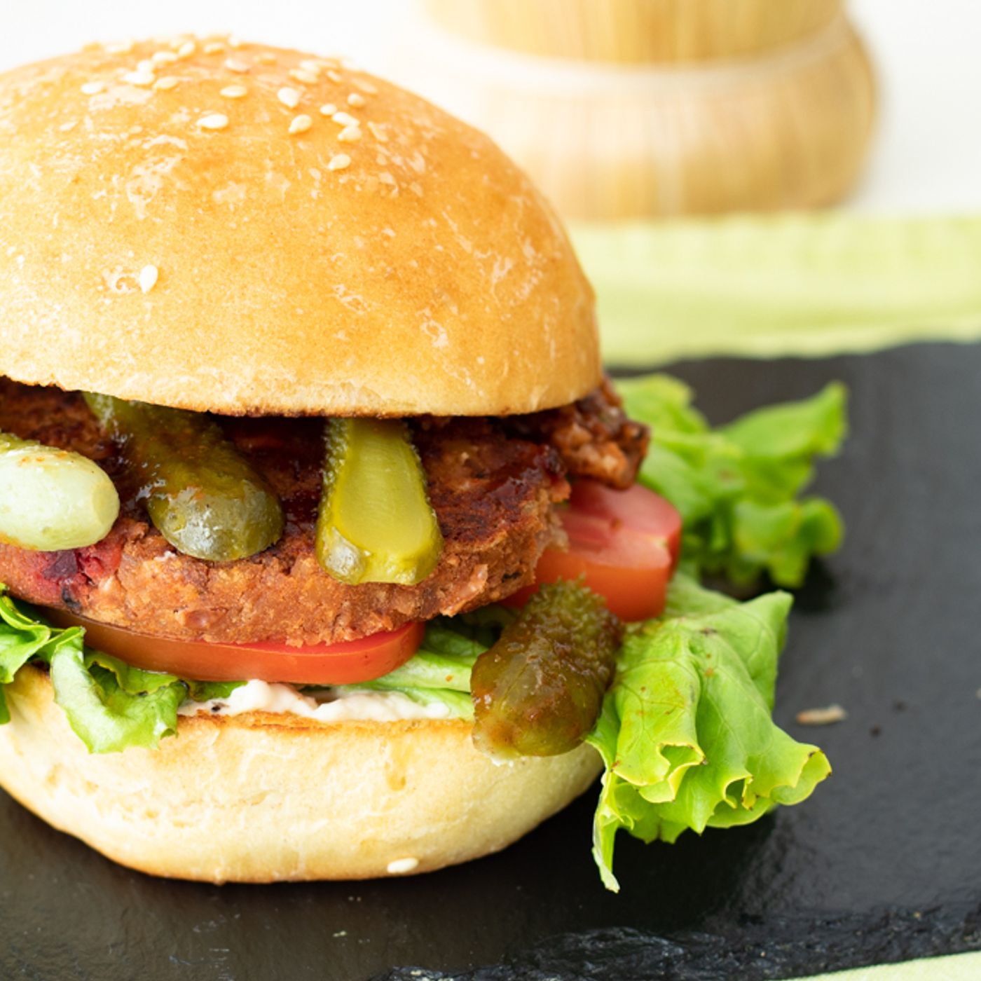 Veggie Borlotti Burger ( la ricetta per un burger vegetale saporito) episode artwork