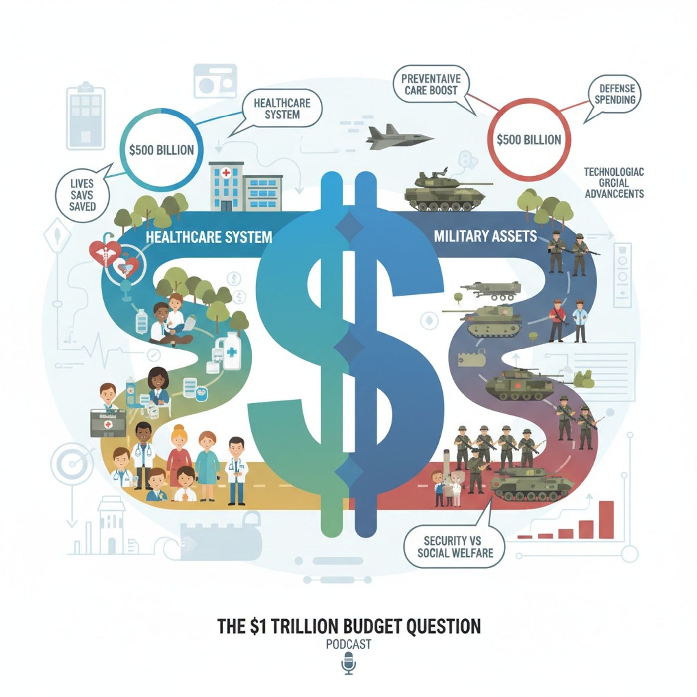 The 2027 Budget Breakdown: 42% Military Hike vs. Healthcare Cuts