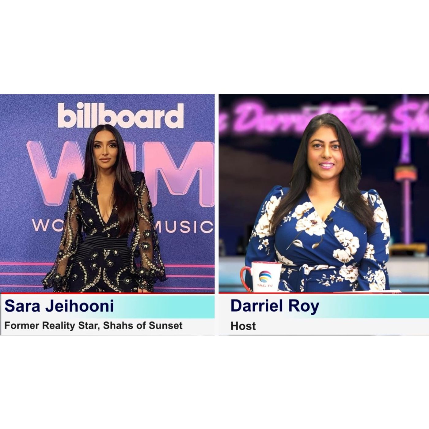 The Darriel Roy Show - Sara Jeihooni, Former reality star, Shahs of Sunset episode artwork