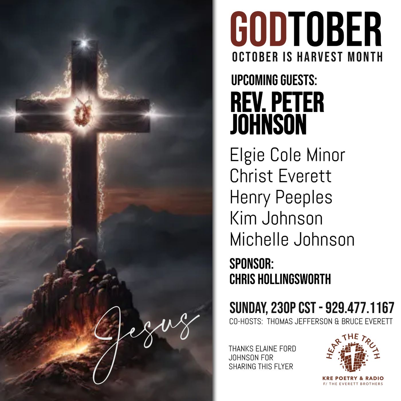100th EPISODE - KRE POETRY and RADIO - (CELEBRATING GOD-tOBEr, PT 1) episode artwork