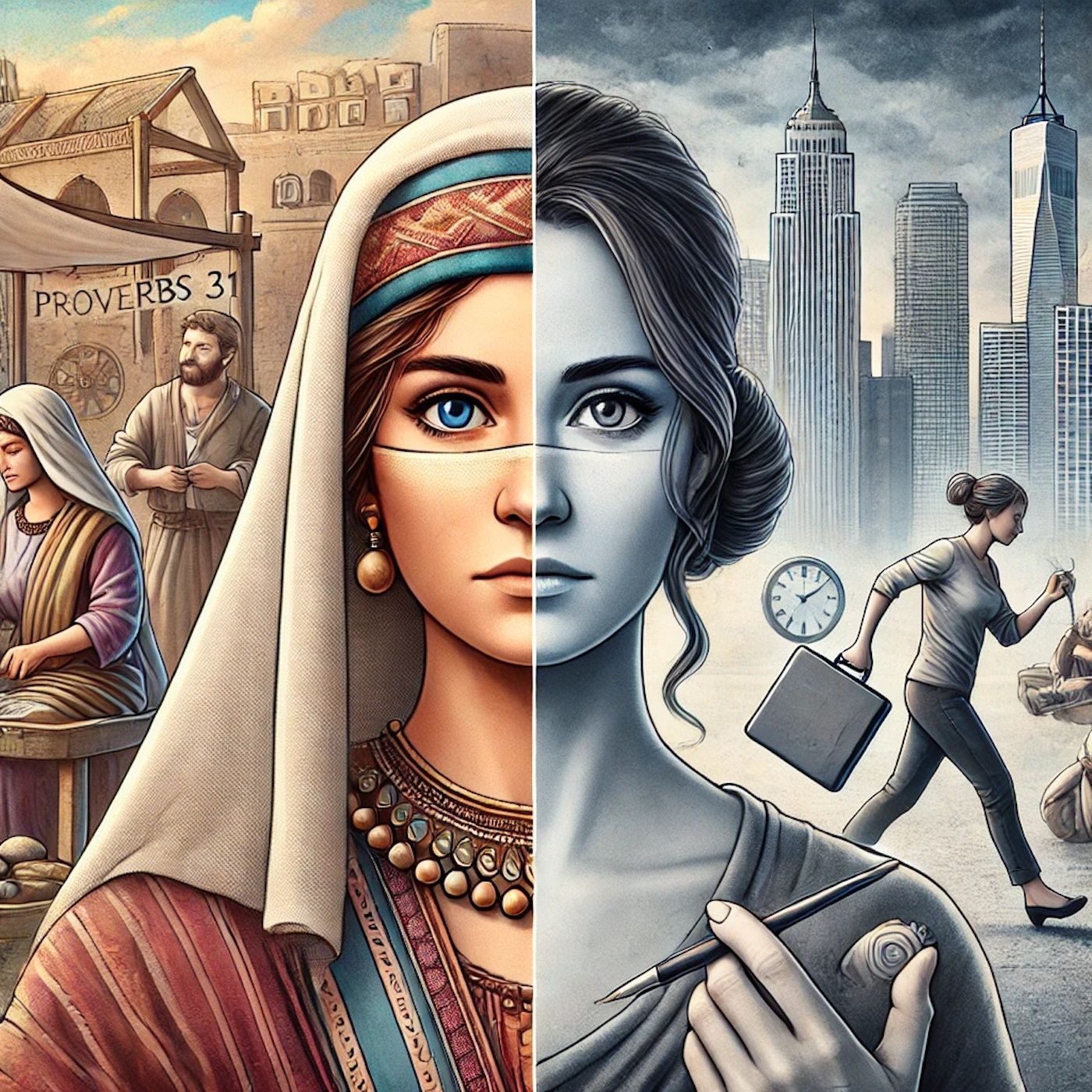 "They say a Proverbs 31 woman is the ideal wife… but is she real or just an impossible standard?" episode artwork