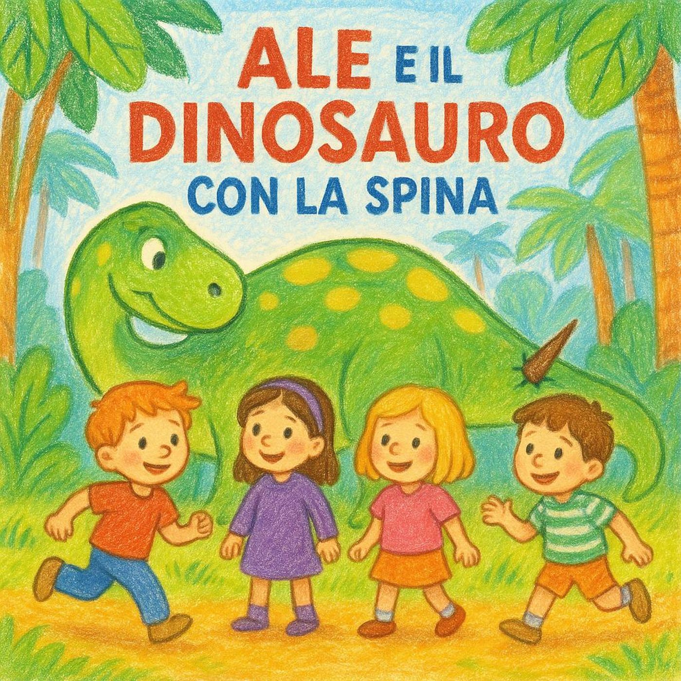 Ale e il Dinosauro con la Spina