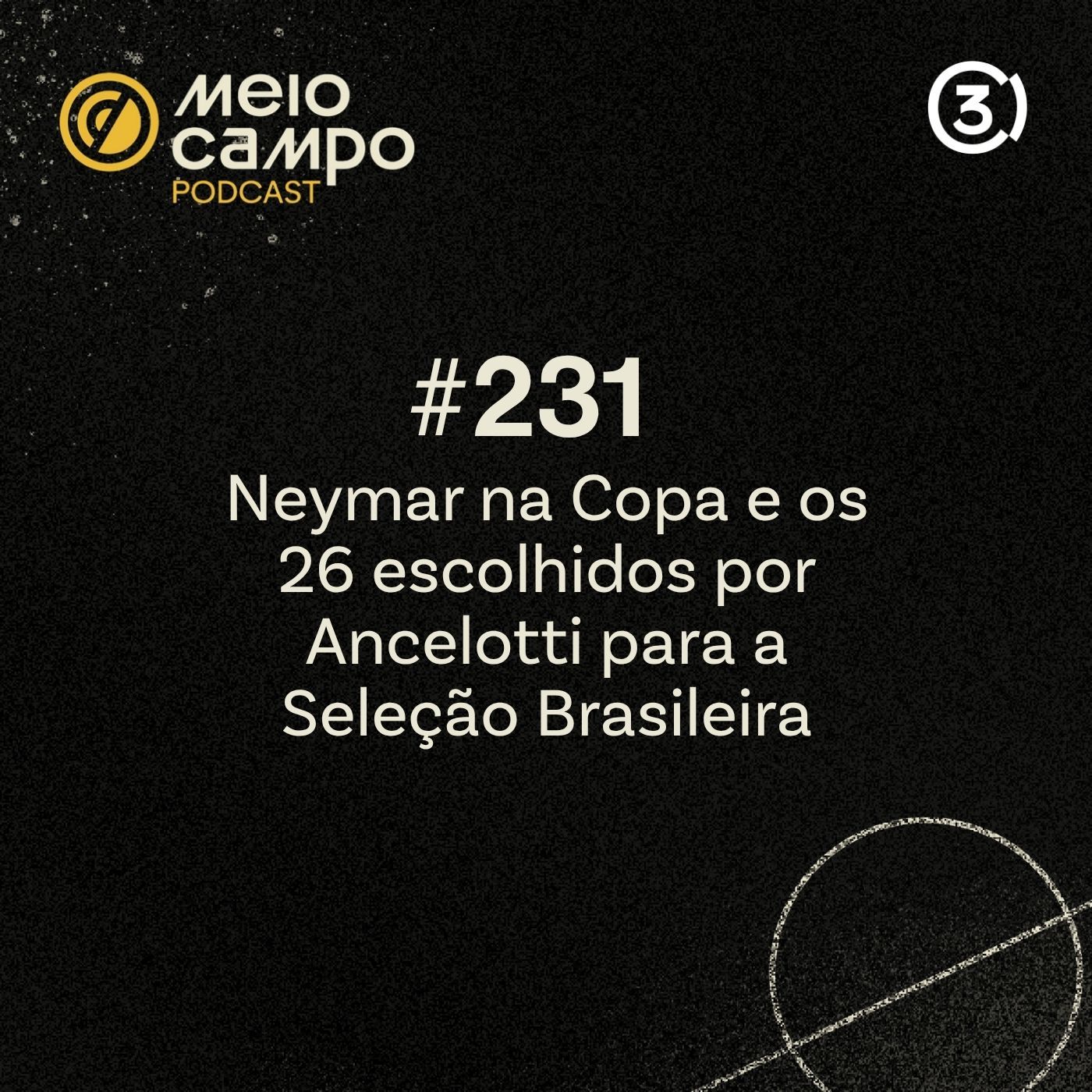 #231 - Neymar na Copa e os 26 escolhidos por Ancelotti para a Seleção episode artwork