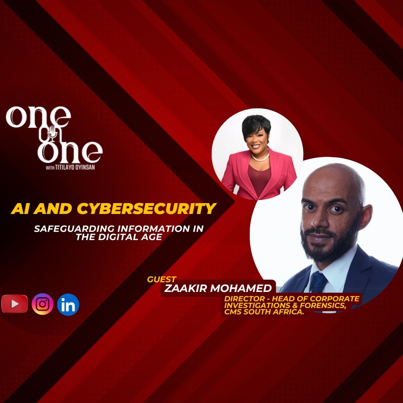 AI And Cybersecurity: Safeguarding Information In The Digital Age //One-on-One With Zaakir Mohamed AI And Cybersecurity: Safeguarding Information In The Digital Age //One-on-One With Zaakir Mohamed