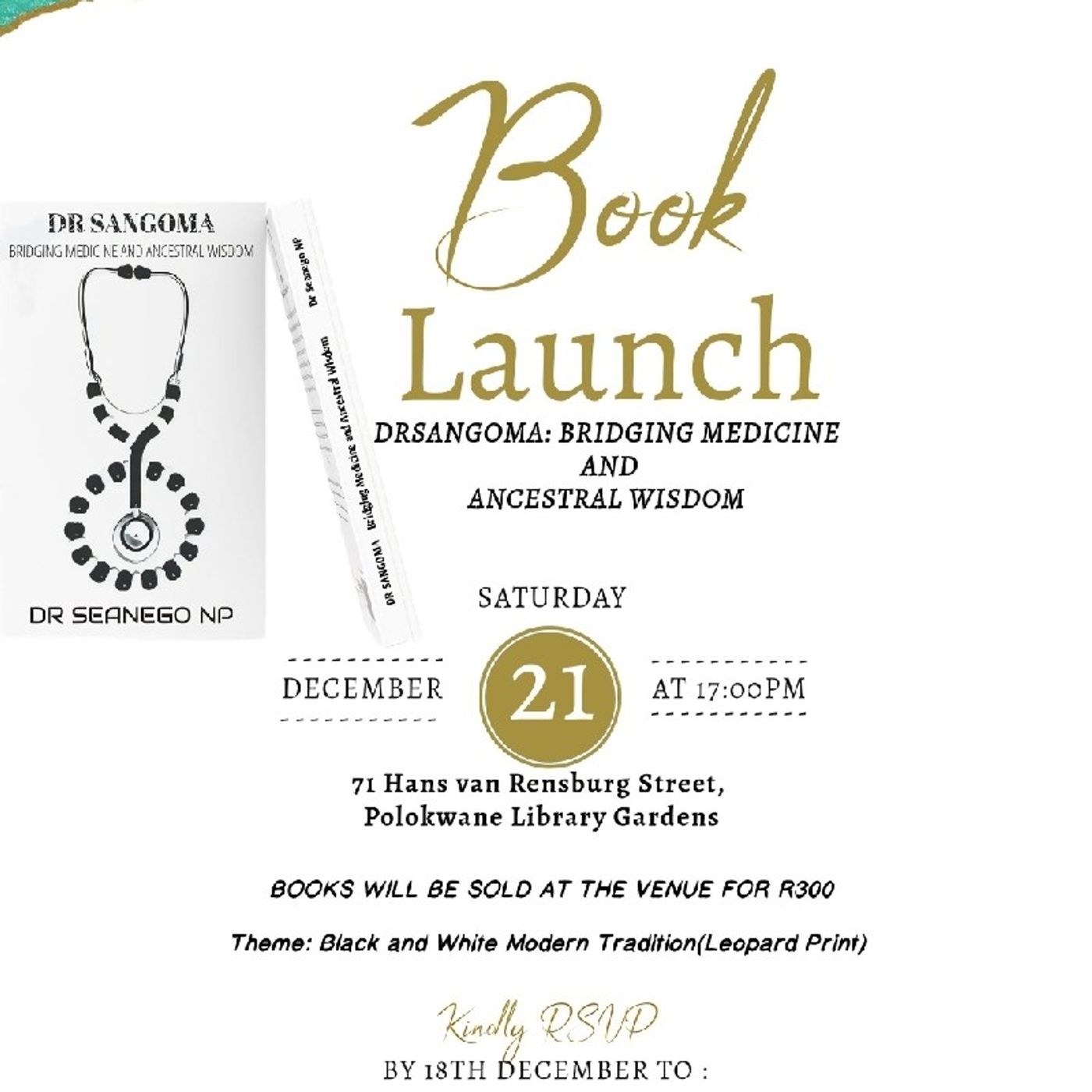 Dr Sangoma Book Launch episode artwork