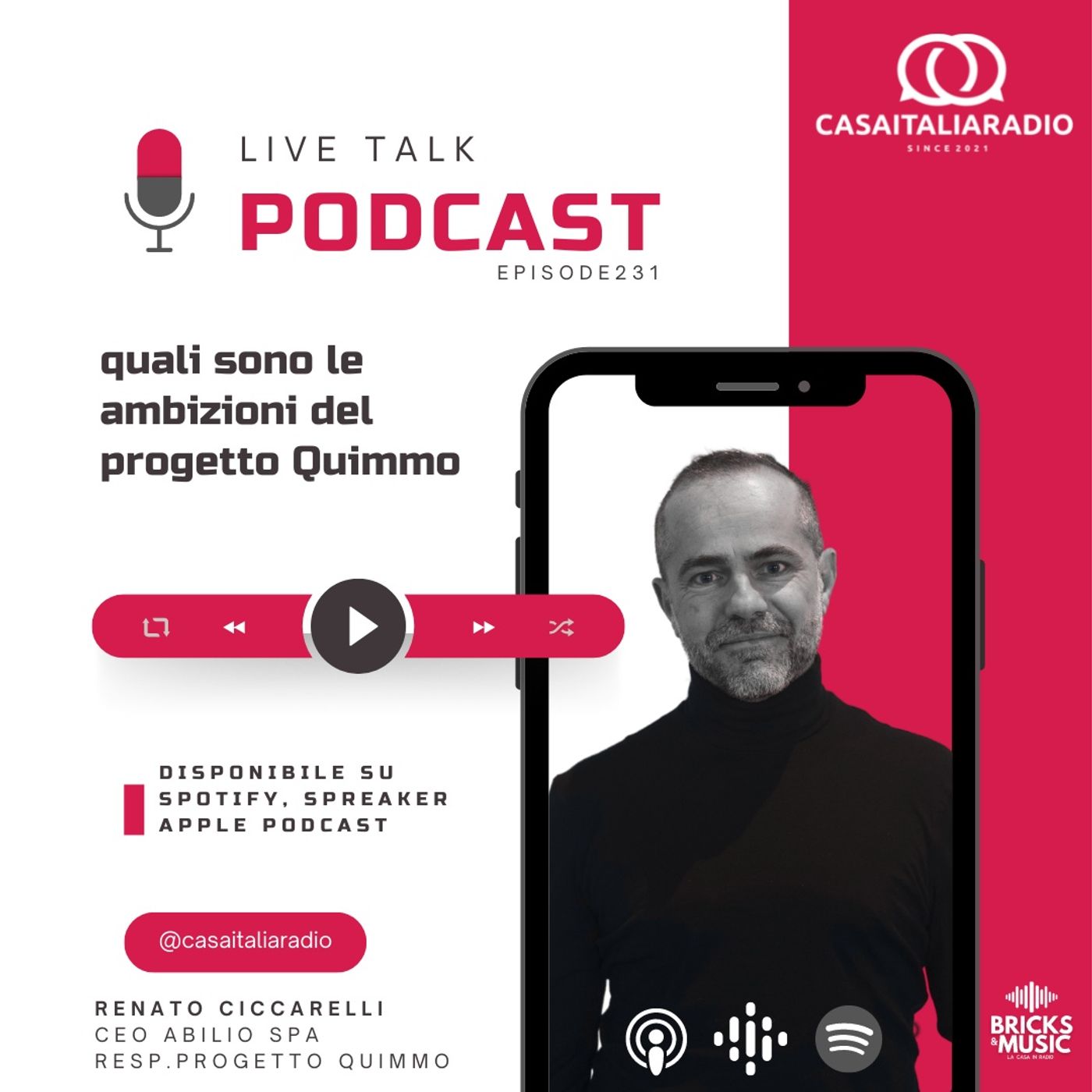 BM - Puntata N. 231 - Quali sono le ambizioni del progetto Quimmo episode artwork