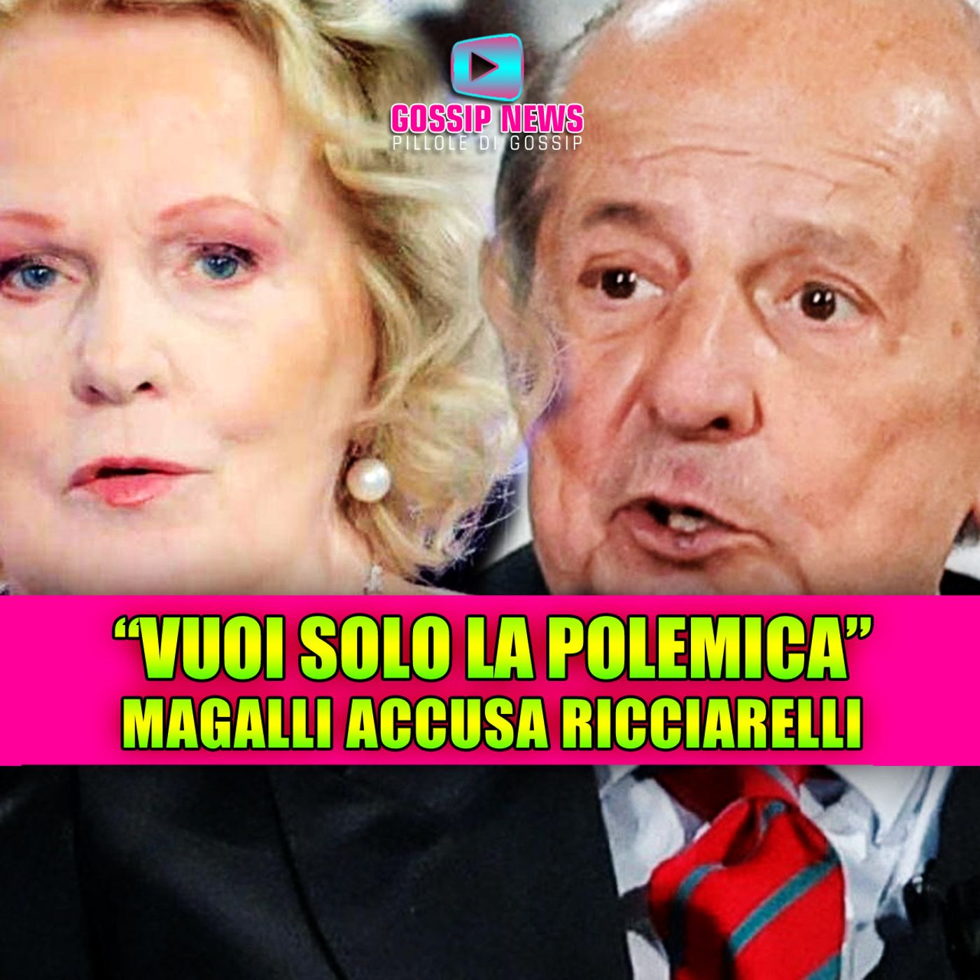Giancarlo Magalli contro Katia Ricciarelli: la replica piccata dopo le accuse!