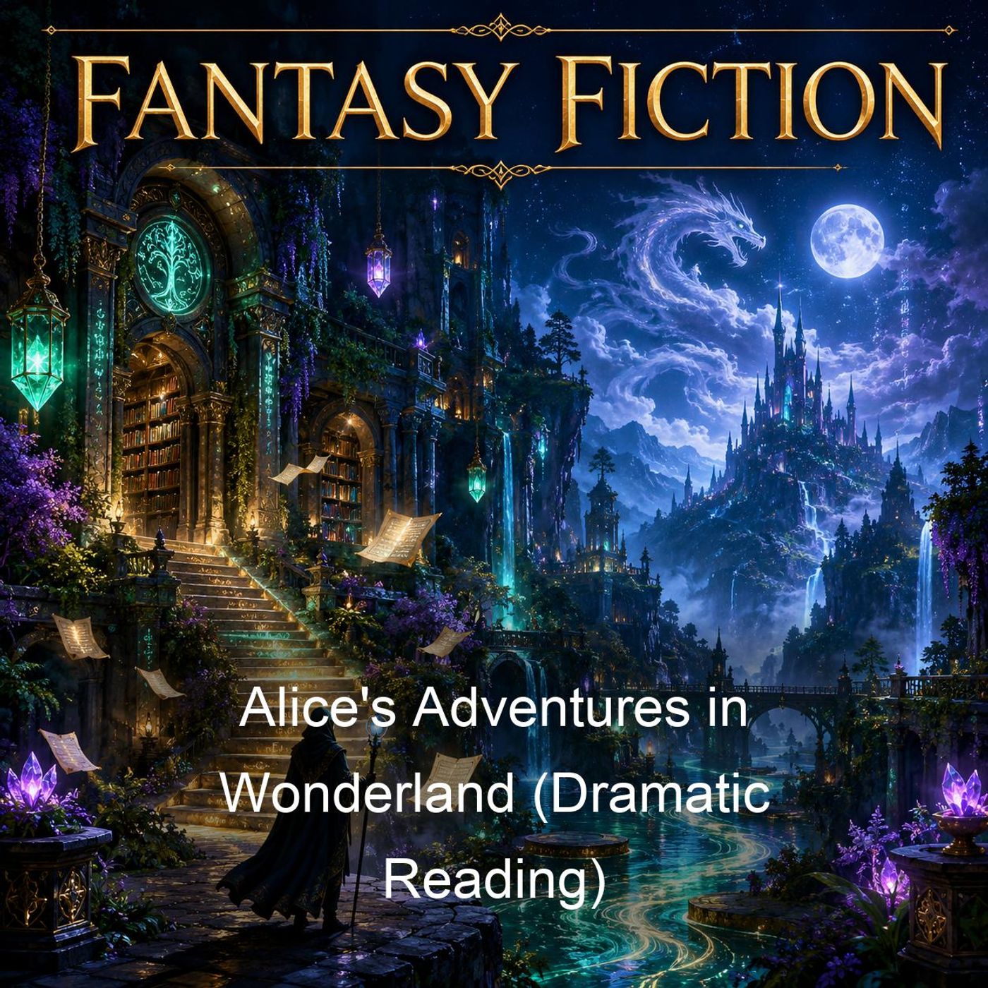 Alice's Adventures in Wonderland (Dramatic Reading) podcast artwork