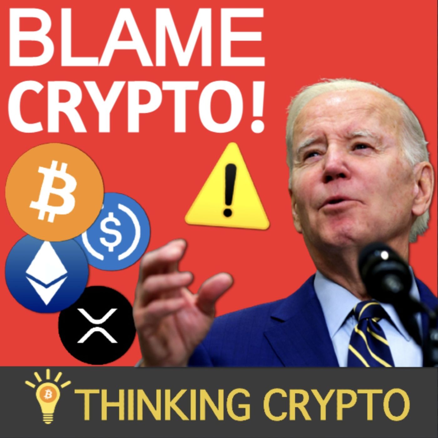 🚨BLAME CRYPTO FOR BANK COLLAPSES & BITCOIN PUMPS!