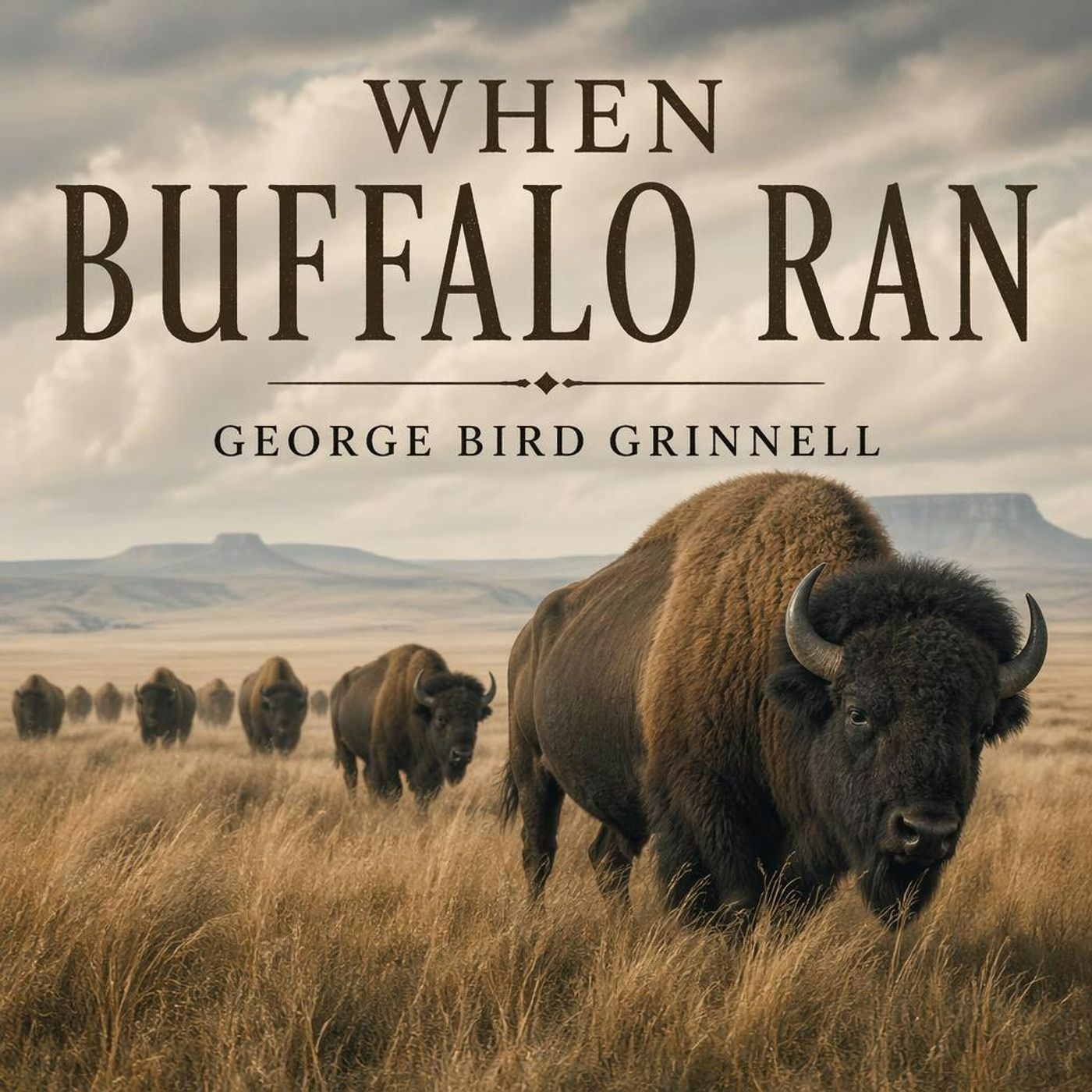 When Buffalo Ran by George Bird Grinnell ~ Full Audiobook [biography]