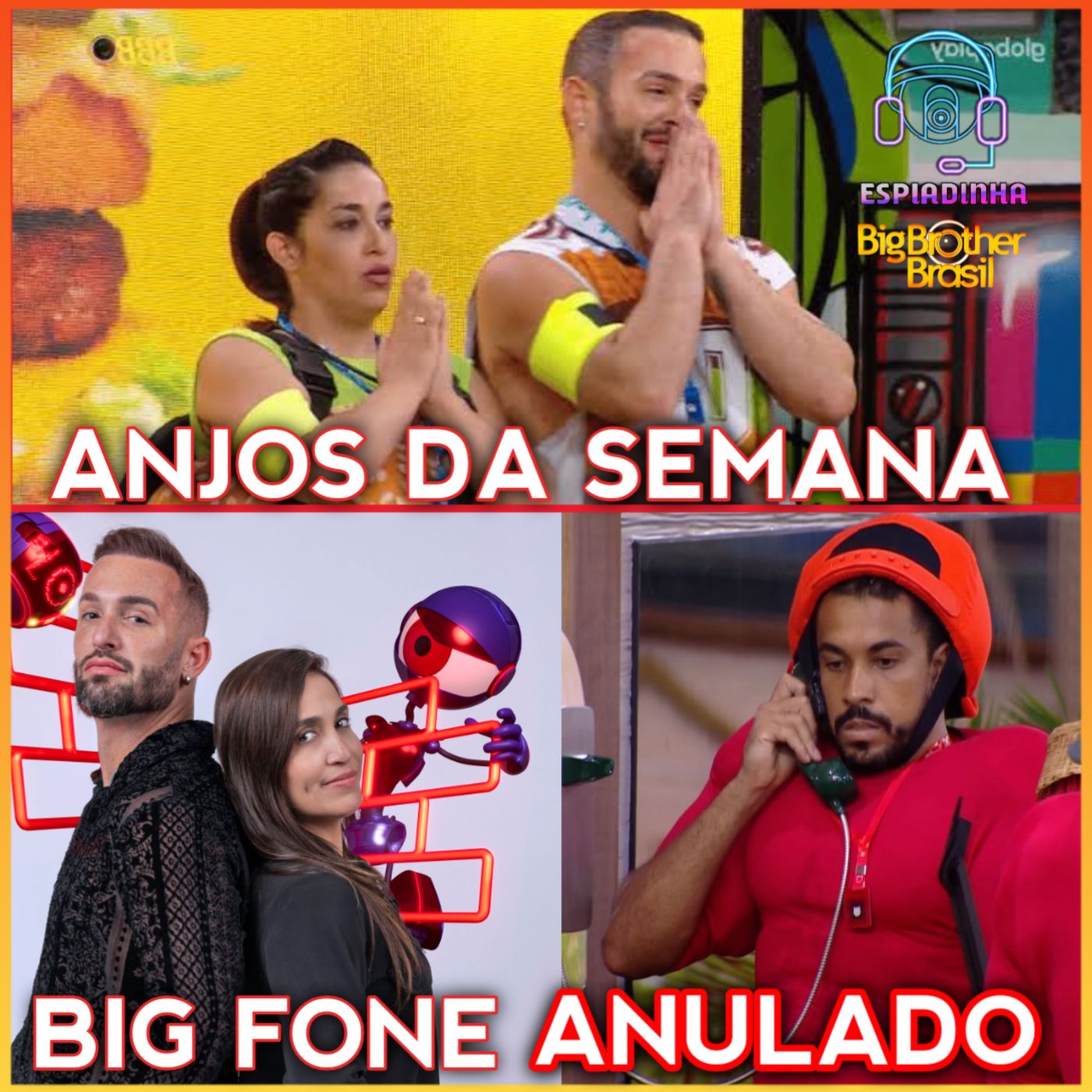 Daniele e Diego se tornam ANJOS da semana + Maike e Gabriel tiveram o BIG FONE CANCELADO! | BBB 25