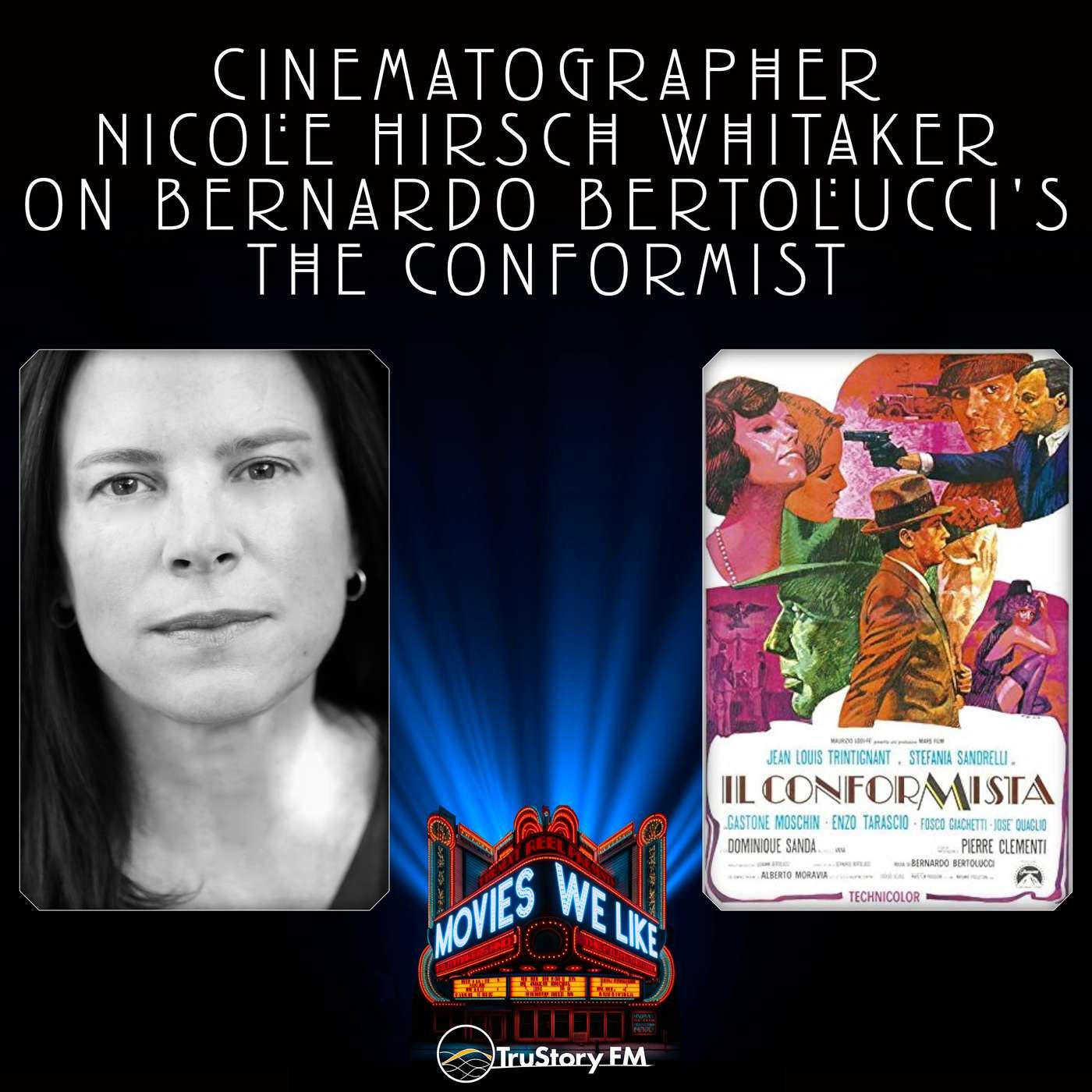 Cinematographer Nicole Hirsch Whitaker on The Conformist episode artwork