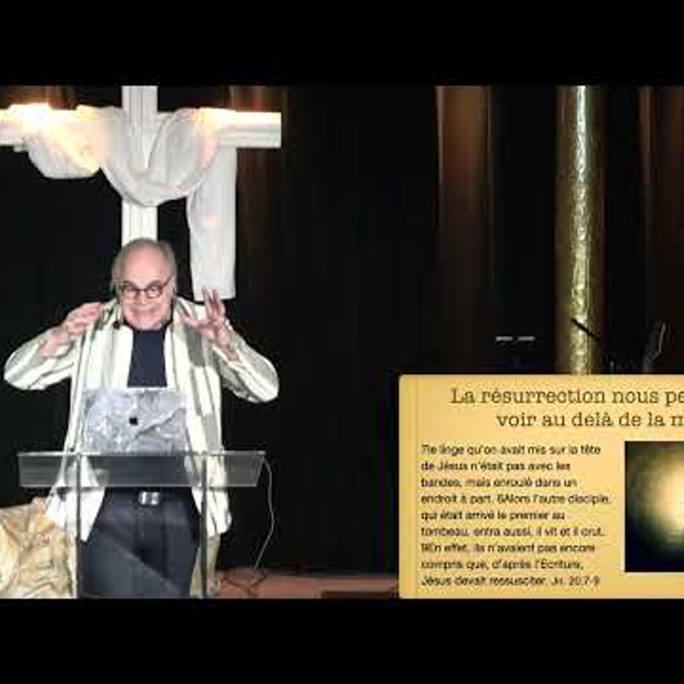 Eglise Baptiste Le Flambeau - Oui il y a une vie après la mort (Jean 20. 1-18) - Serge Caron