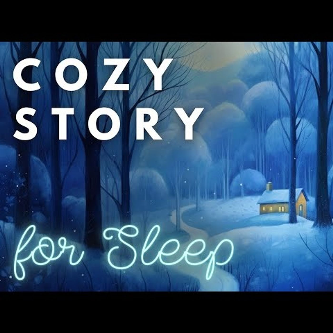️A Magical Story for Sleep ️ - A Peaceful Walk in a Snowy Forest - A Cozy Story