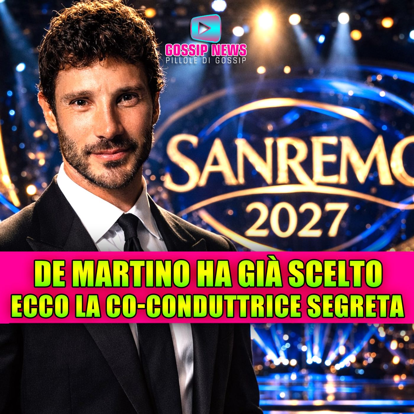 De Martino ha già scelto tutto: la co-conduttrice segreta di Sanremo 2027 è lei!