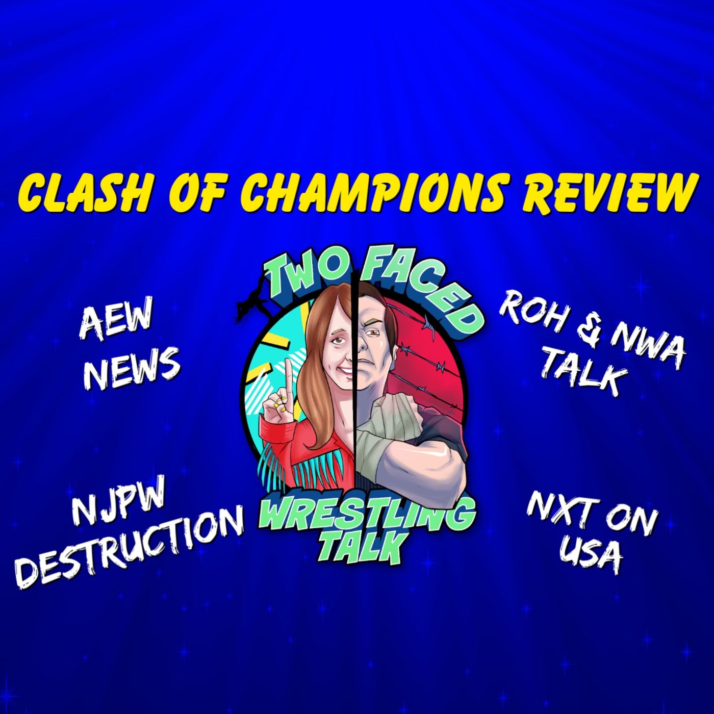 Ep. 75: WWE Clash of Champions Review, NXT on USA, NJPW Review, NWA, ROH, AEW Discussion & More