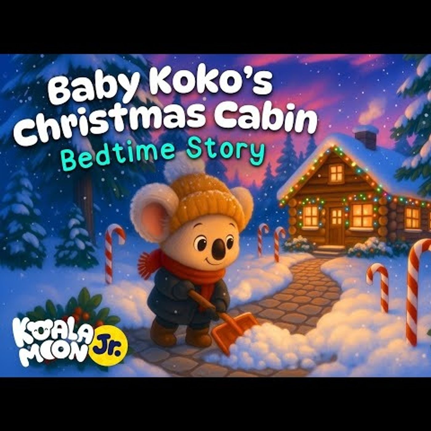 Baby Koko_s Christmas Cabin  The COZIEST Bedtime Story with Baby Sleep Music  Safe for Toddlers episode artwork