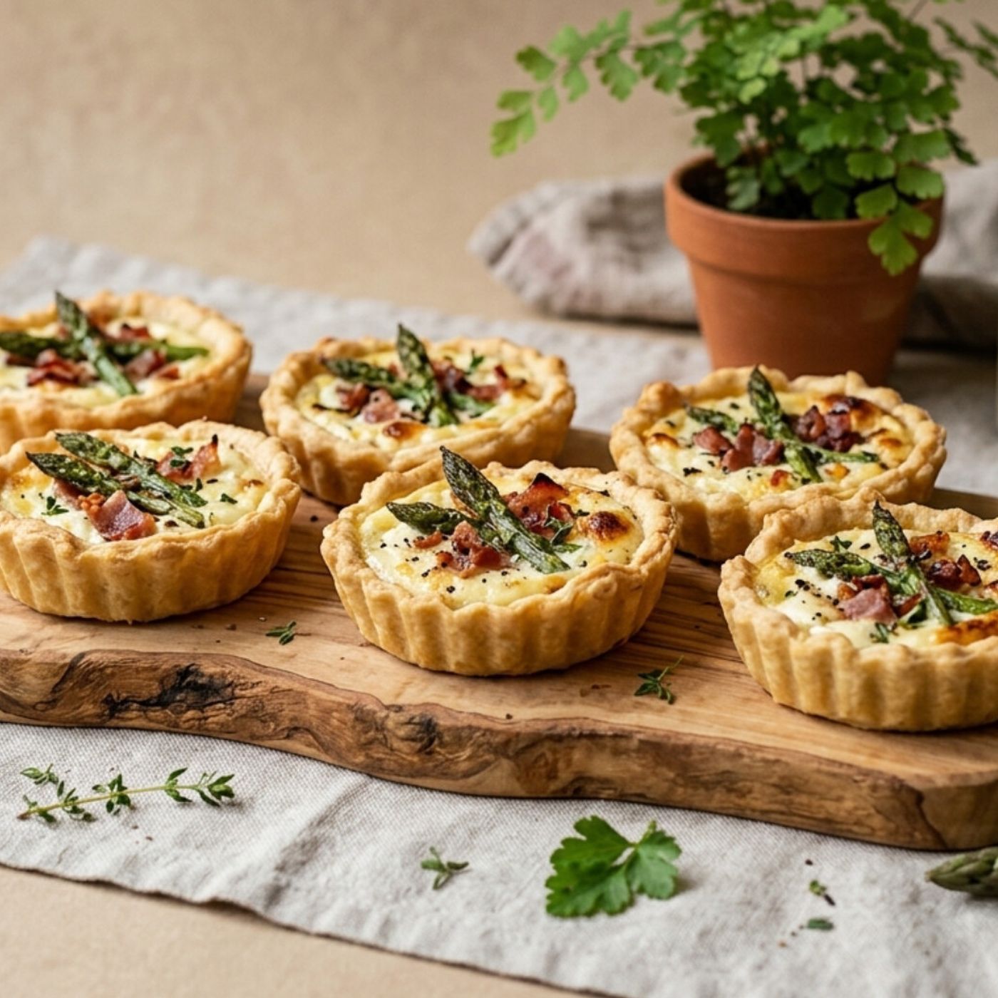 Tartellette con asparagi, speck e stracchino episode artwork