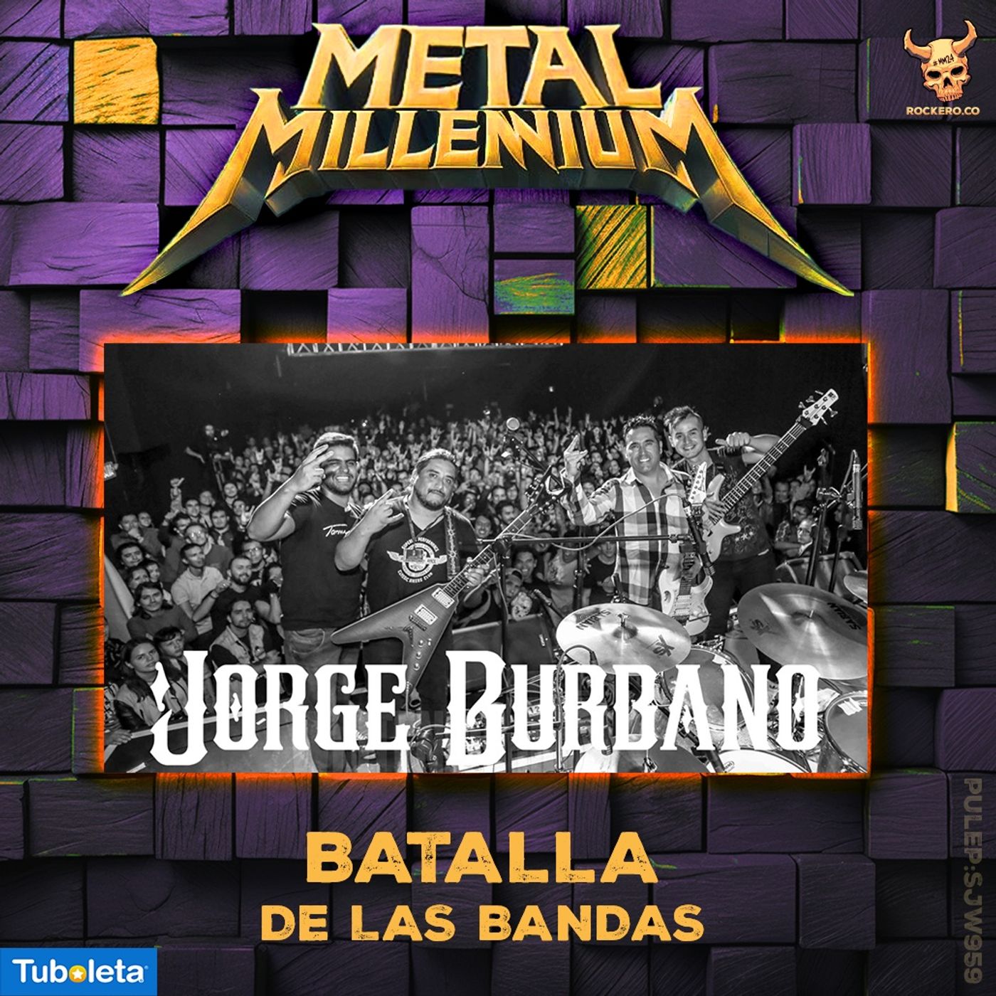 JORGE BURBANO - ENTREVISTA BATALLA DE LAS BANDAS METAL MILLENNIUM