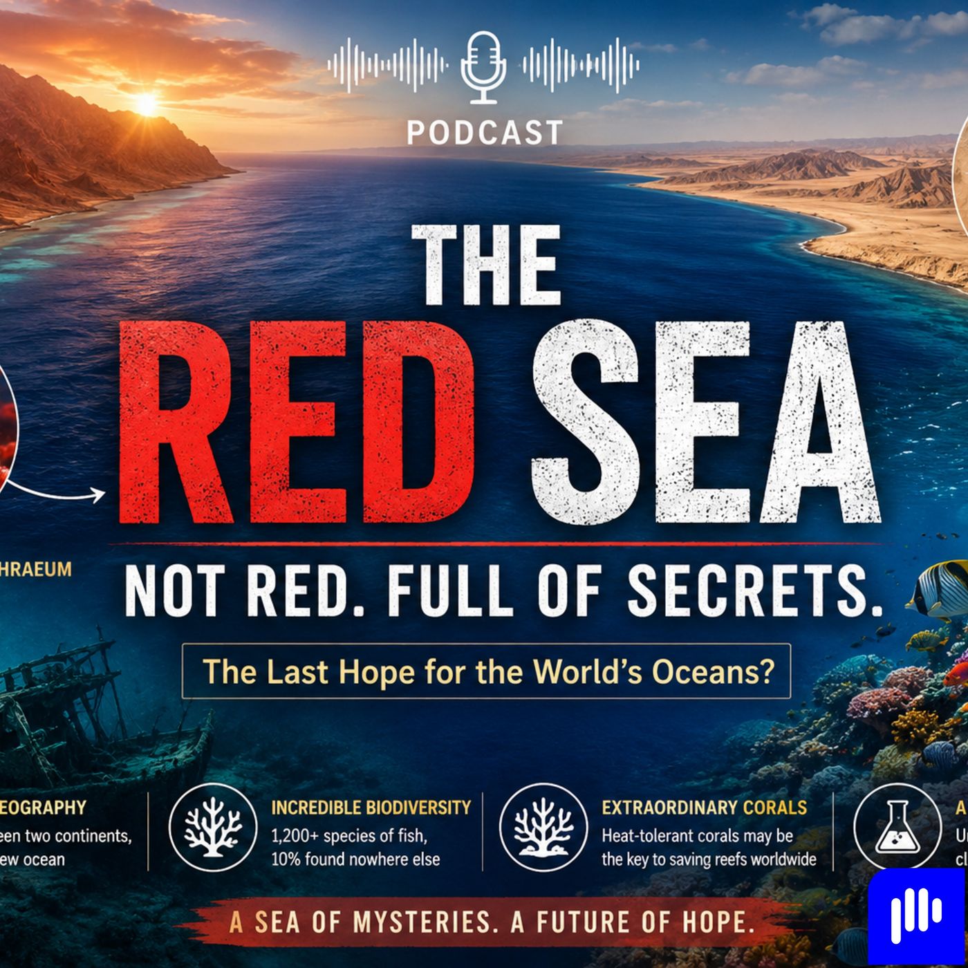 The Red Sea Mystery That Could Save Earth's Oceans episode artwork