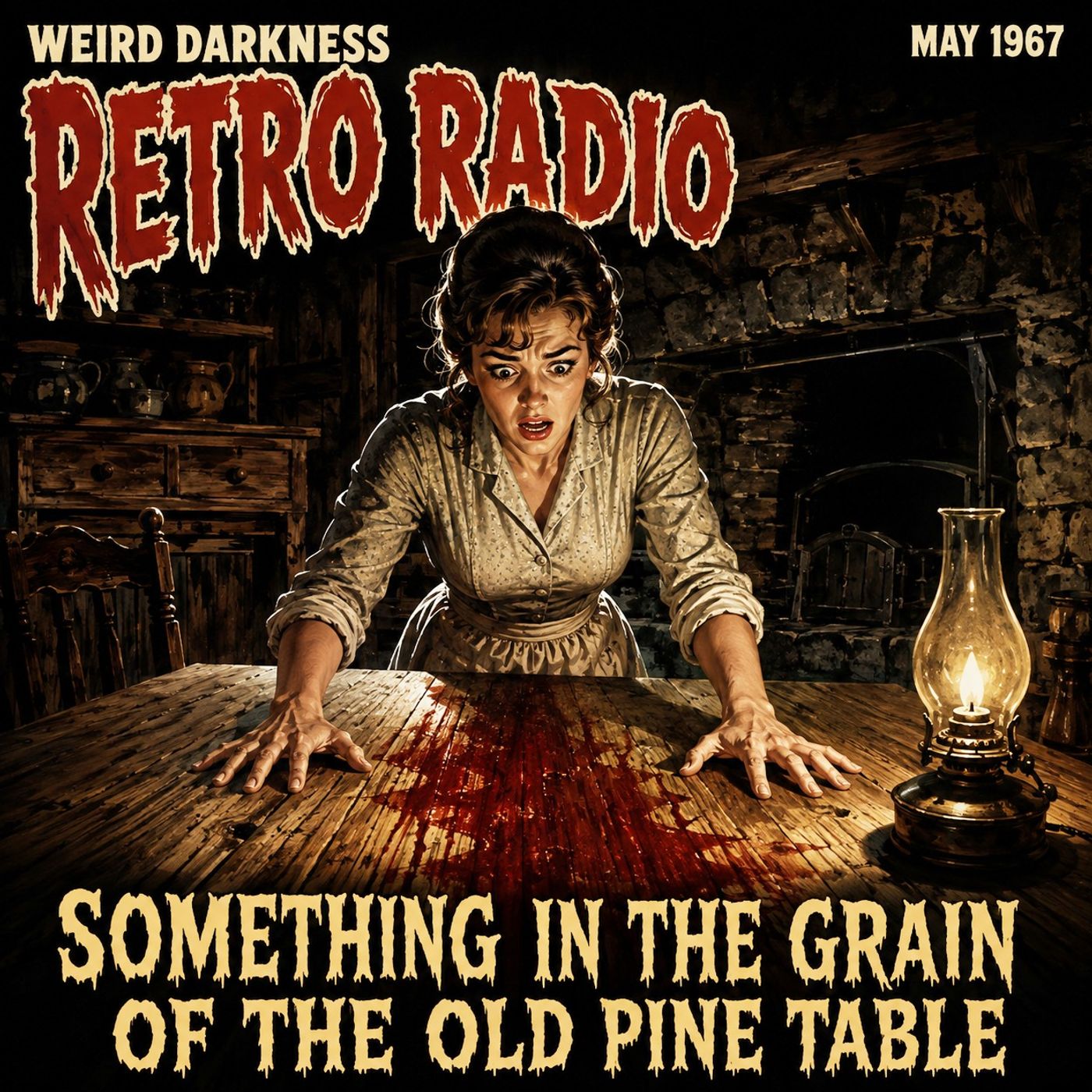 Something in the Grain of the Old Pine Table | #RetroRadio