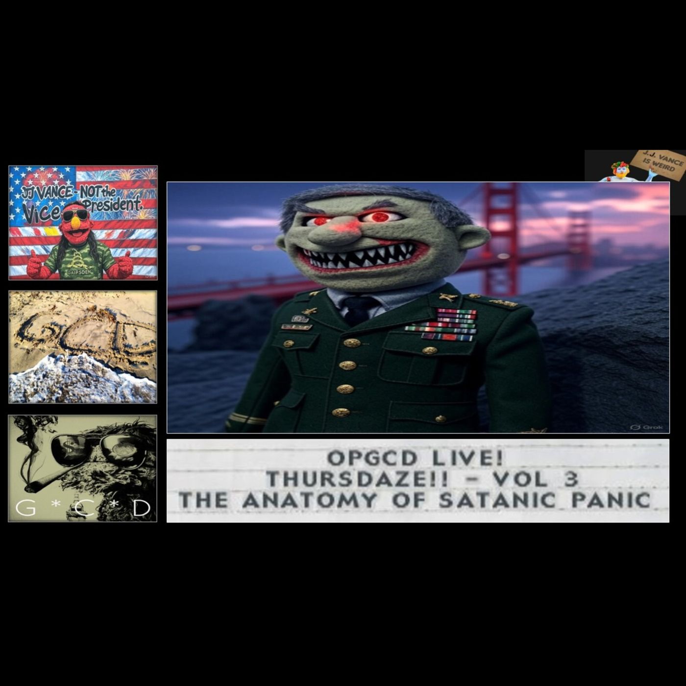 OpGCD Live! Thursdaze!! - _The Anatomy of Satanic Panic_ - Vol_ 3 - FREE PATREON PREVIEW
