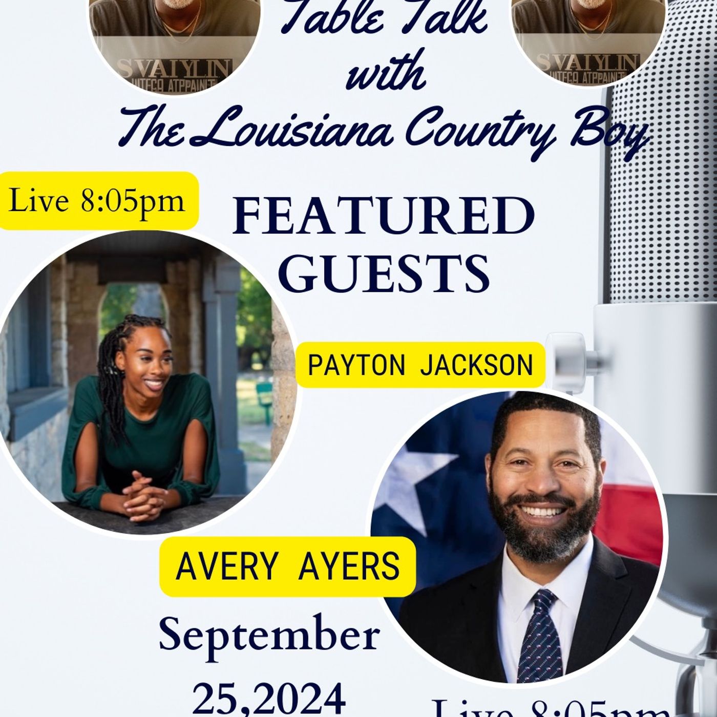 Payton Jackson & Avery Ayers join Table Talk with The Louisiana Country Boy