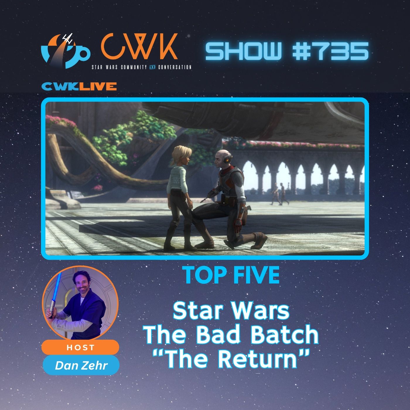 CWK Show #735 LIVE: Top Five Moments from The Bad Batch 