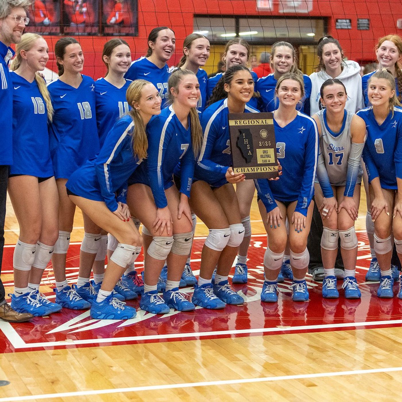 St. Charles North secures consecutive Class 4A regional titles with straight sets win over Naperville Central episode artwork