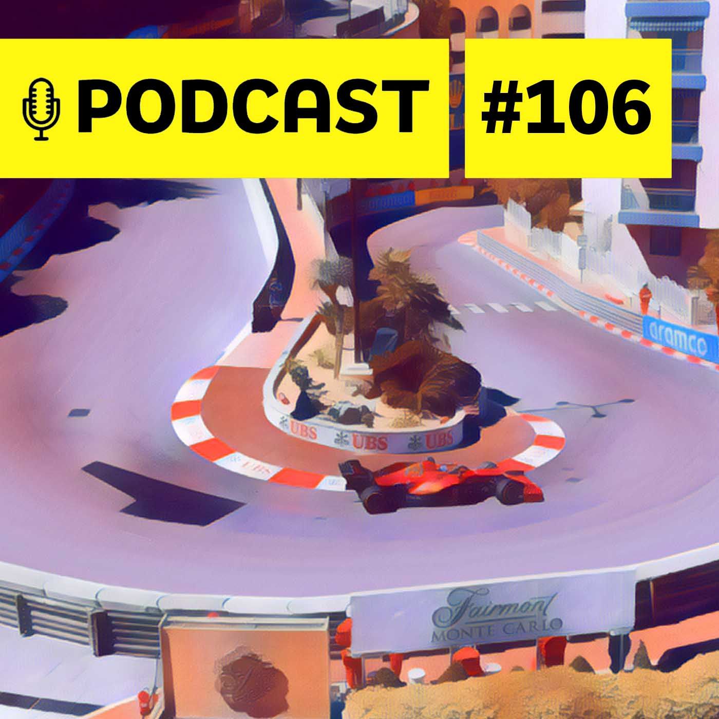#106 - TELEMETRIA: Rico Penteado decifra o que deve acontecer no GP de Mônaco episode artwork