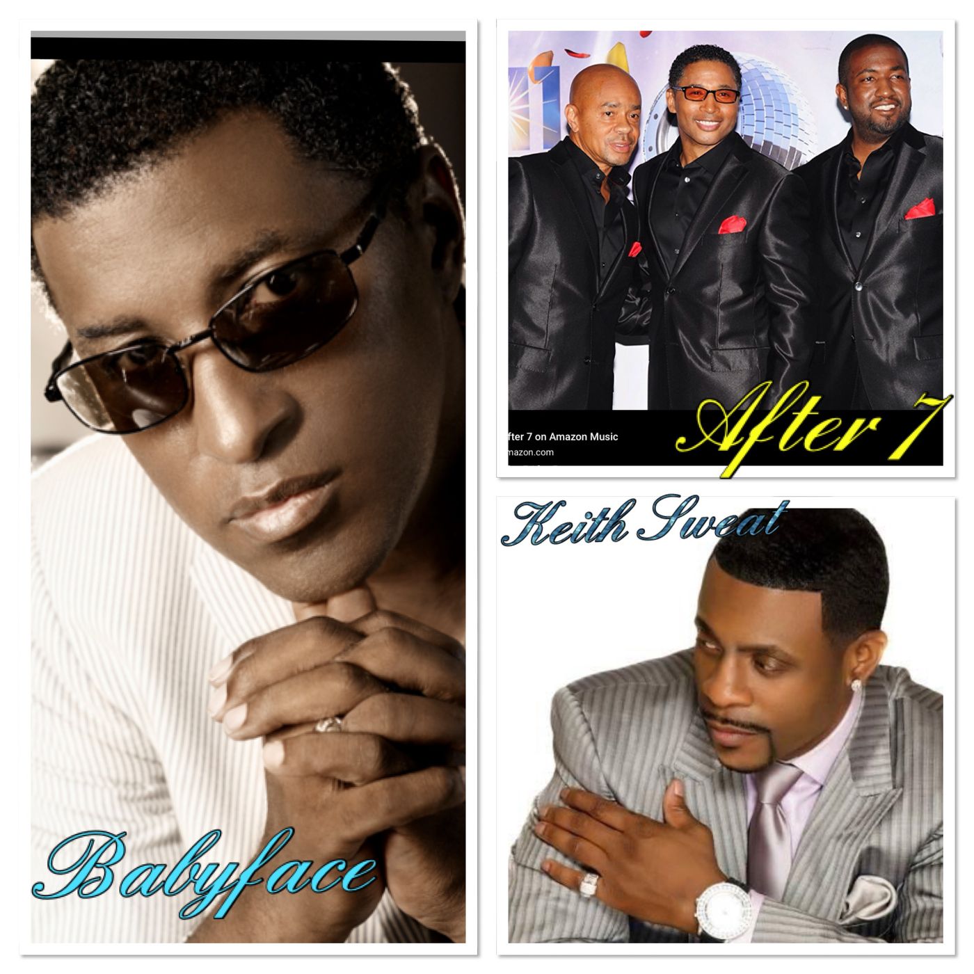**Jams and more Jams** Sunday_ March_ 4_2018_ Featuring Babyface After 7 Keith Sweat_Sunday Smooth Groove episode artwork