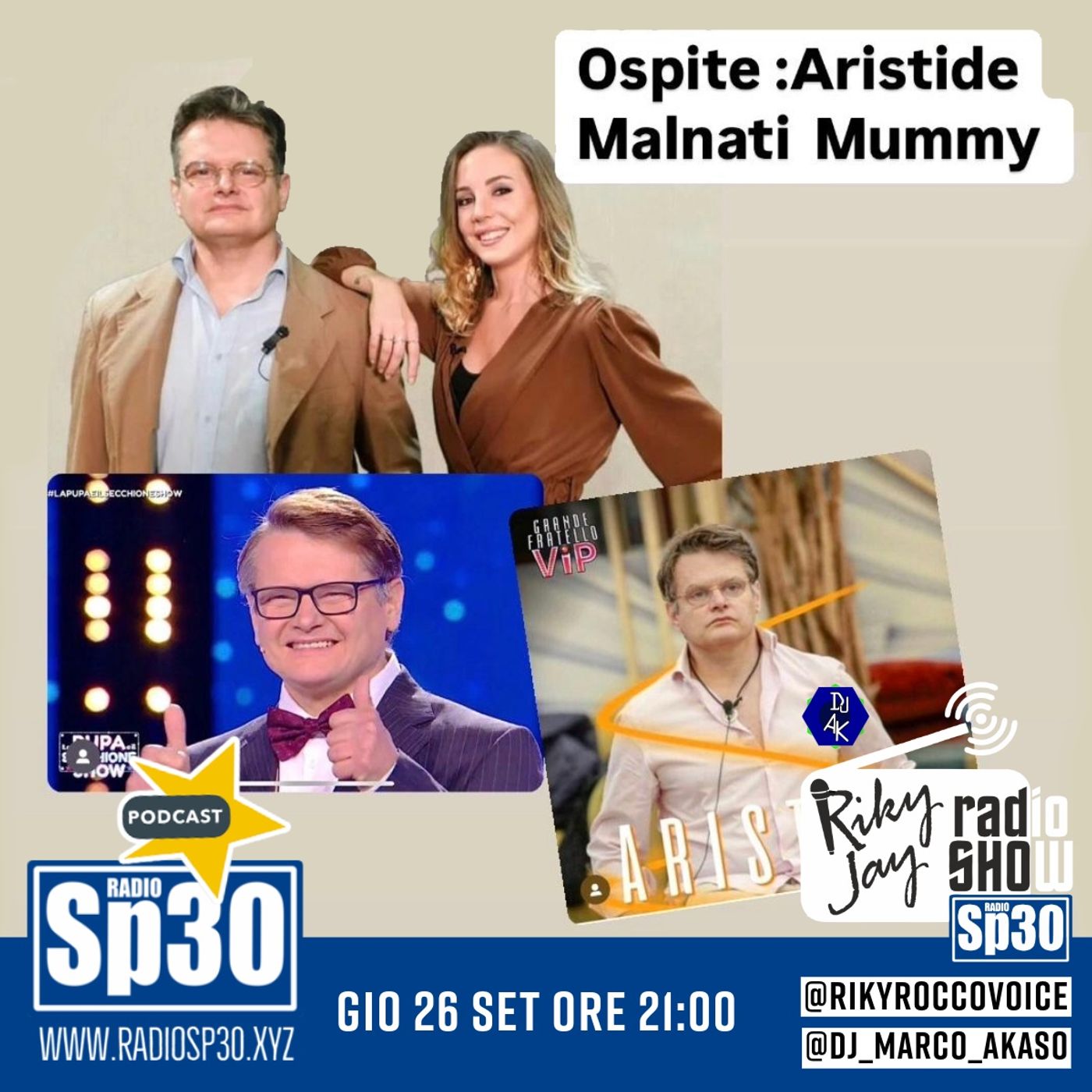RikyJay Radio Show - ST.6 N.02 - Ospite Aristide Malnati Mummy episode artwork