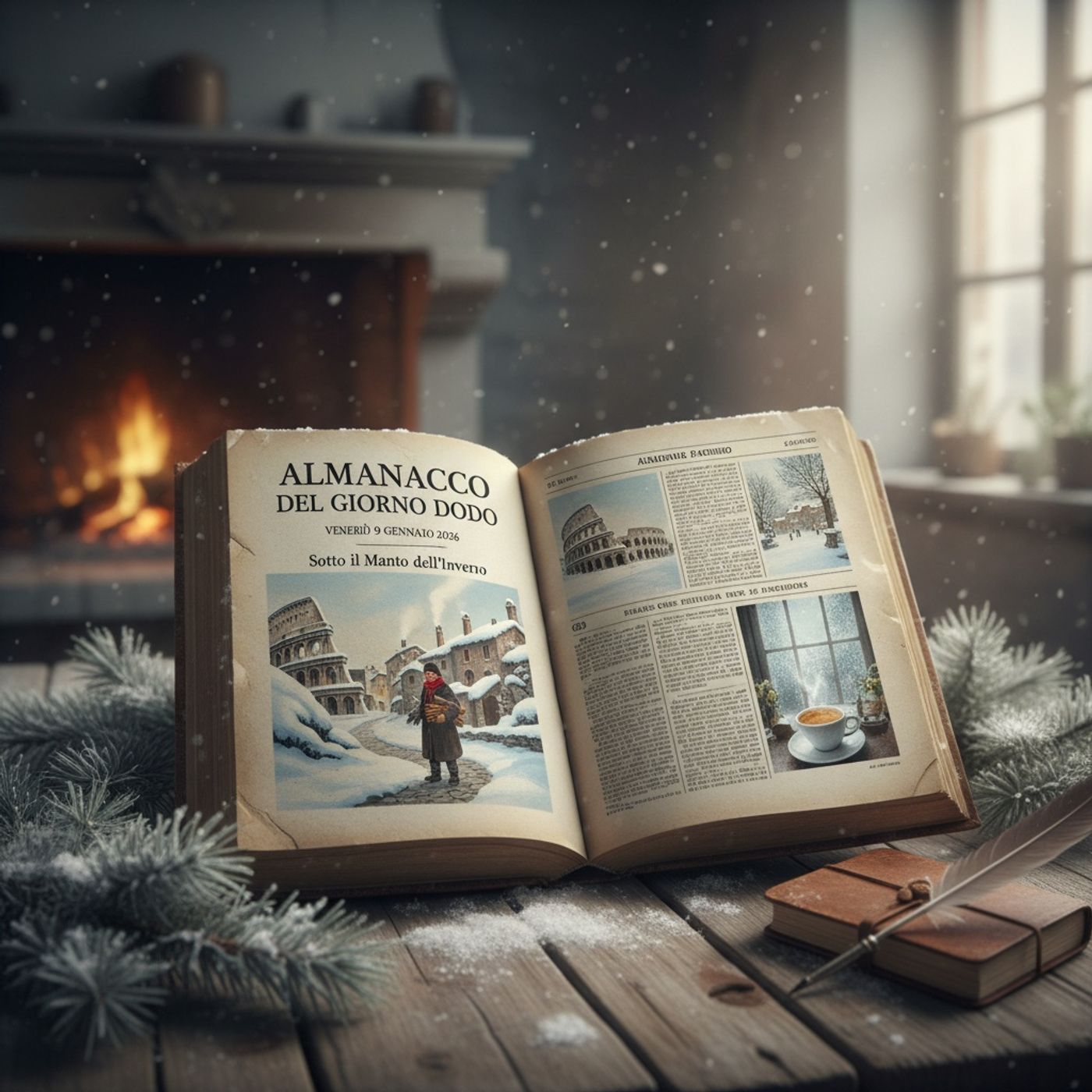 Almanacco del Giorno Dopo: Venerdì 9 Gennaio 2026 – Sotto il Manto dell'Inverno episode artwork