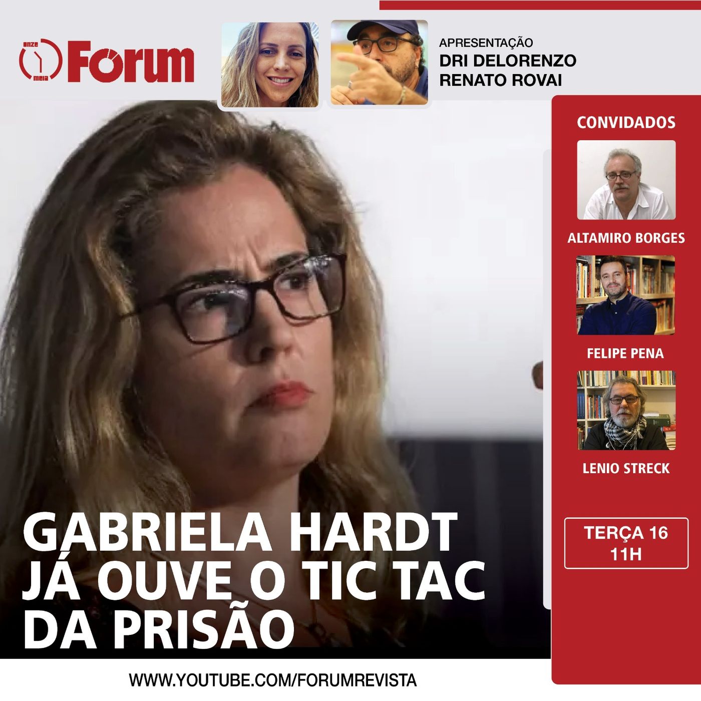 Gabriela Hardt pode ser presa | Moro na mira da Justiça | Lava Jato no seu pior momento | 16.04.24 episode artwork