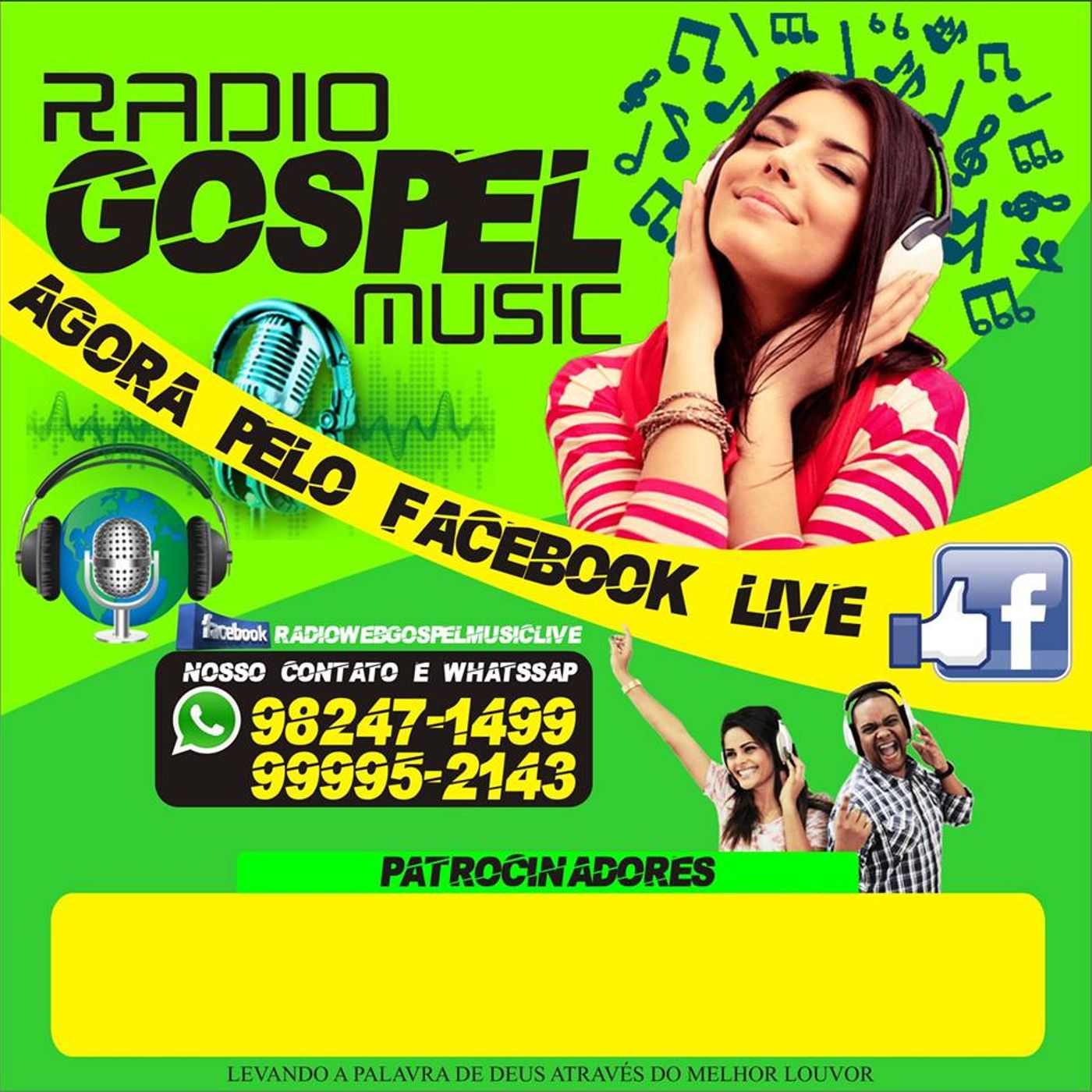 Radio web Gospel Music episode artwork