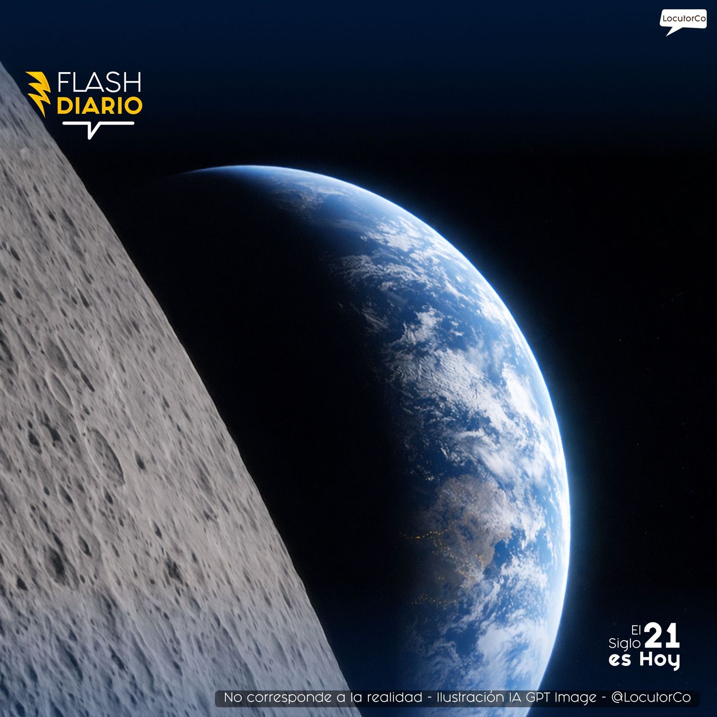 Fotos desde la luna