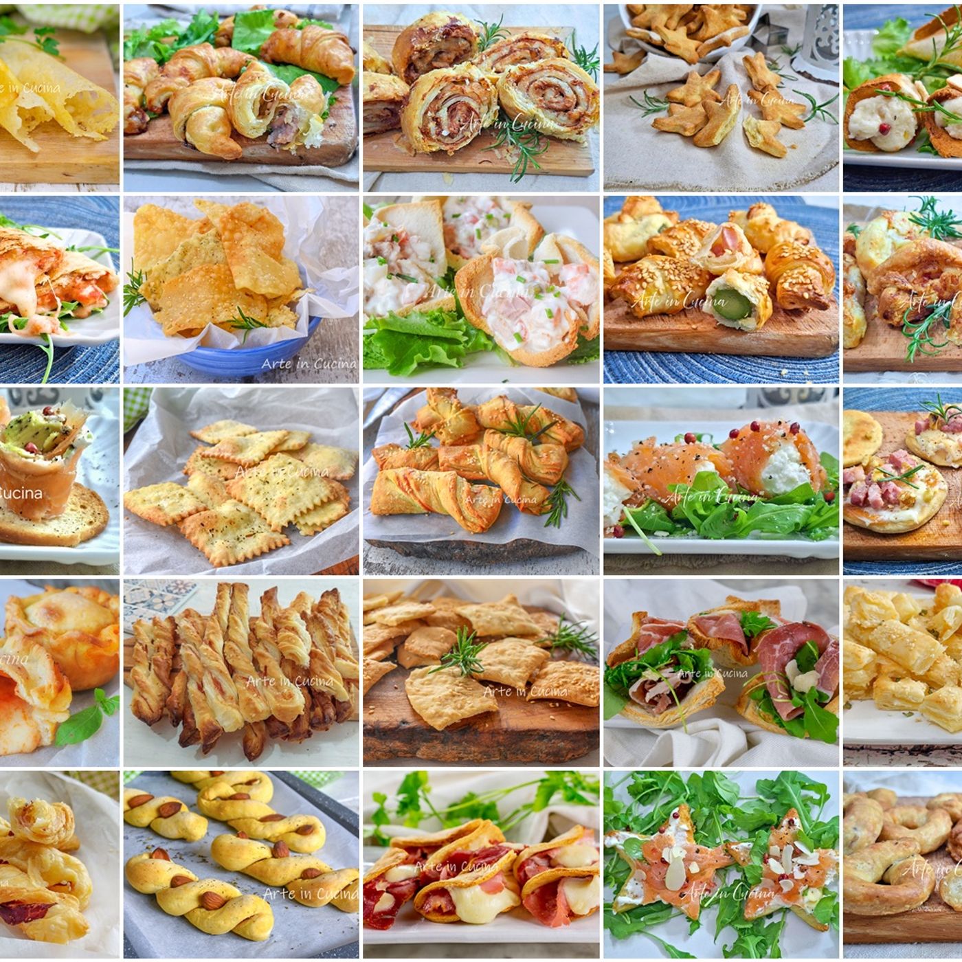 APERITIVI di NATALE STUZZICHINI veloci