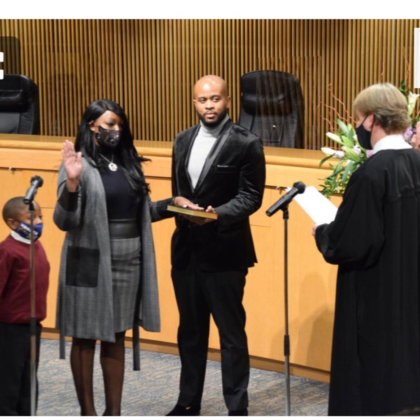 Nicole Love-Hendrickson Was Sworn In As Gwinnett County Commissioner Chair