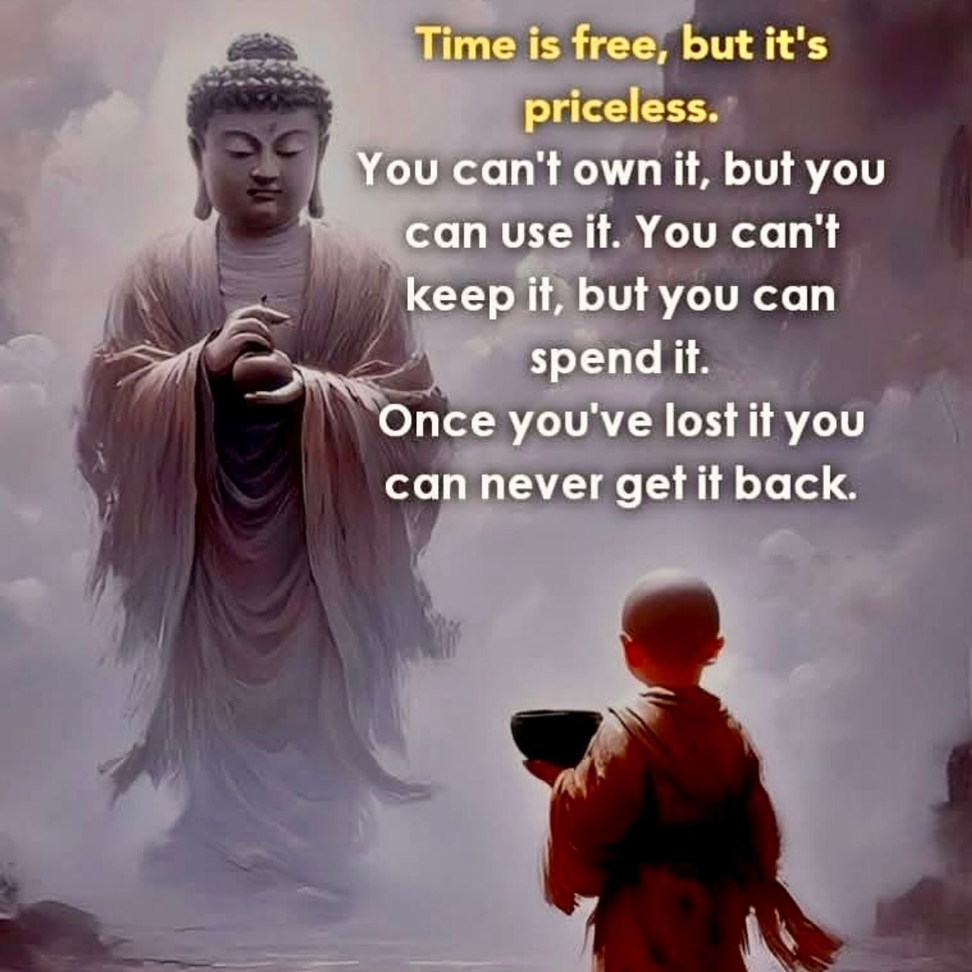 TIME - USE IT WISELY!