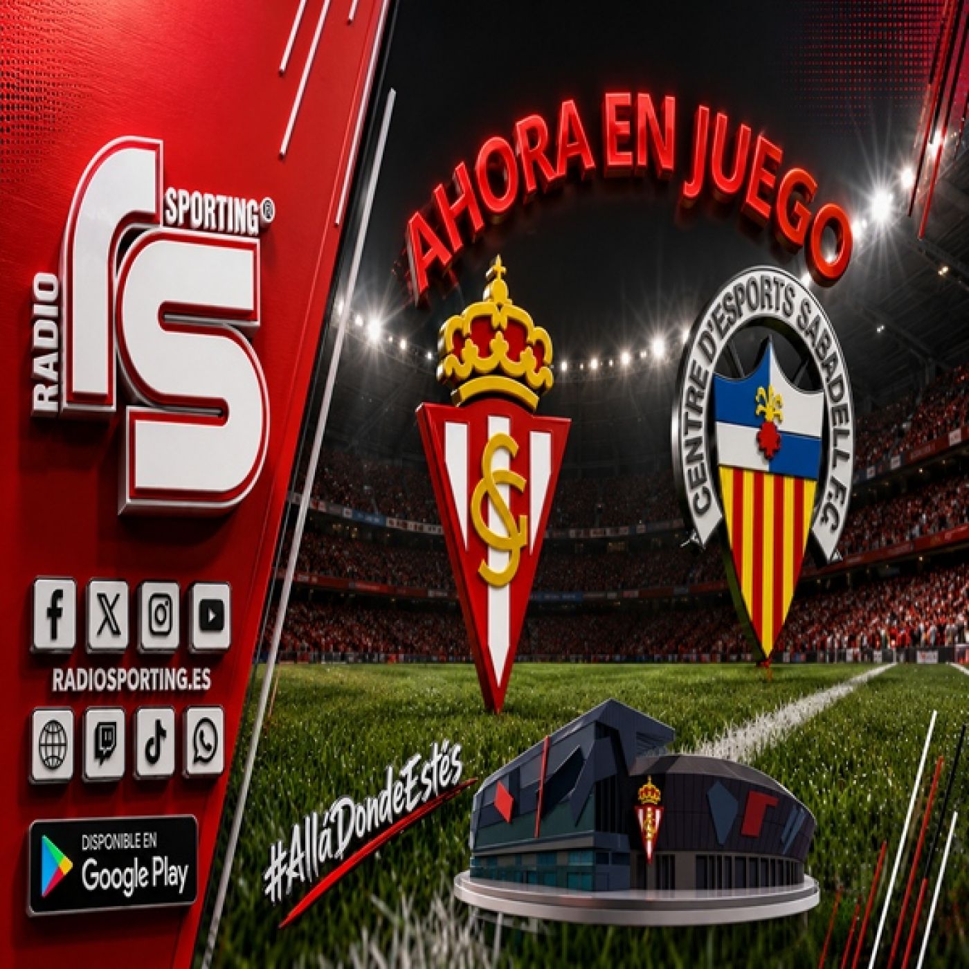 AHORA EN JUEGO J1 Temporada 26/27 #laligahypermotion #RealSportingSabadell episode artwork
