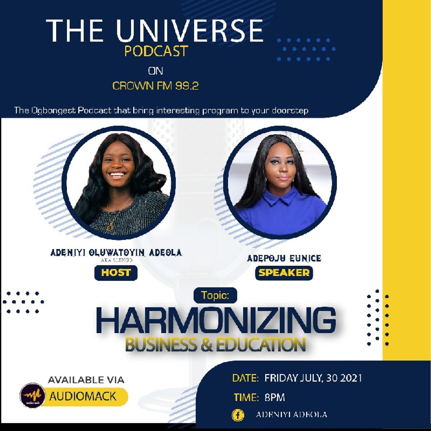 Adeniyi Oluwatoyin Adeola\'s podcast