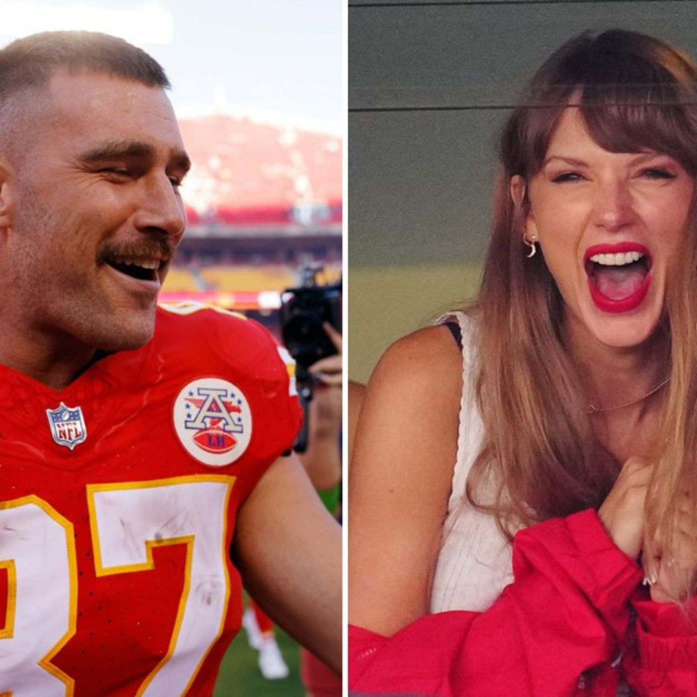Taylor swift &Travis kelce episode artwork