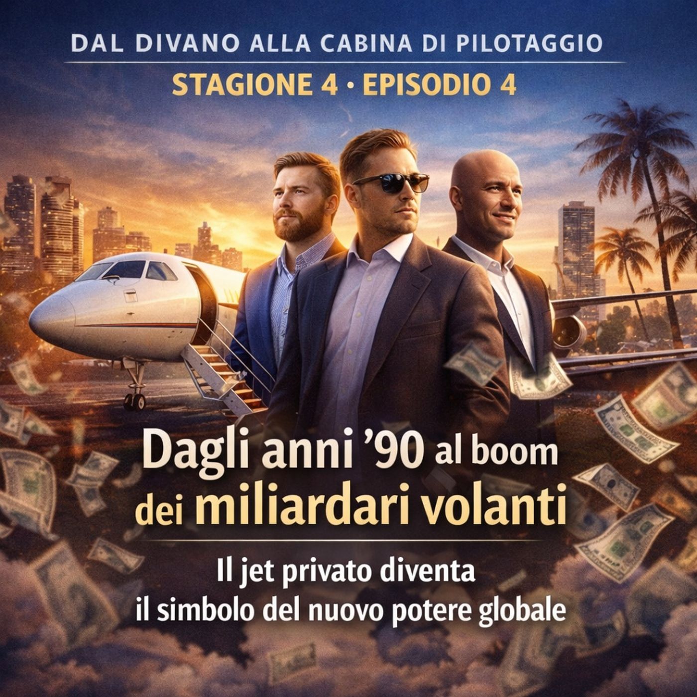 EP.4 - La storia dei Jet Privati - Dagli anni ’90 al boom dei miliardari volanti