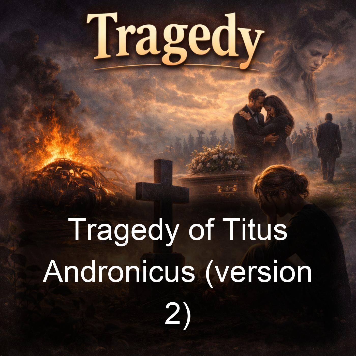 Tragedy of Titus Andronicus (version 2) cover art