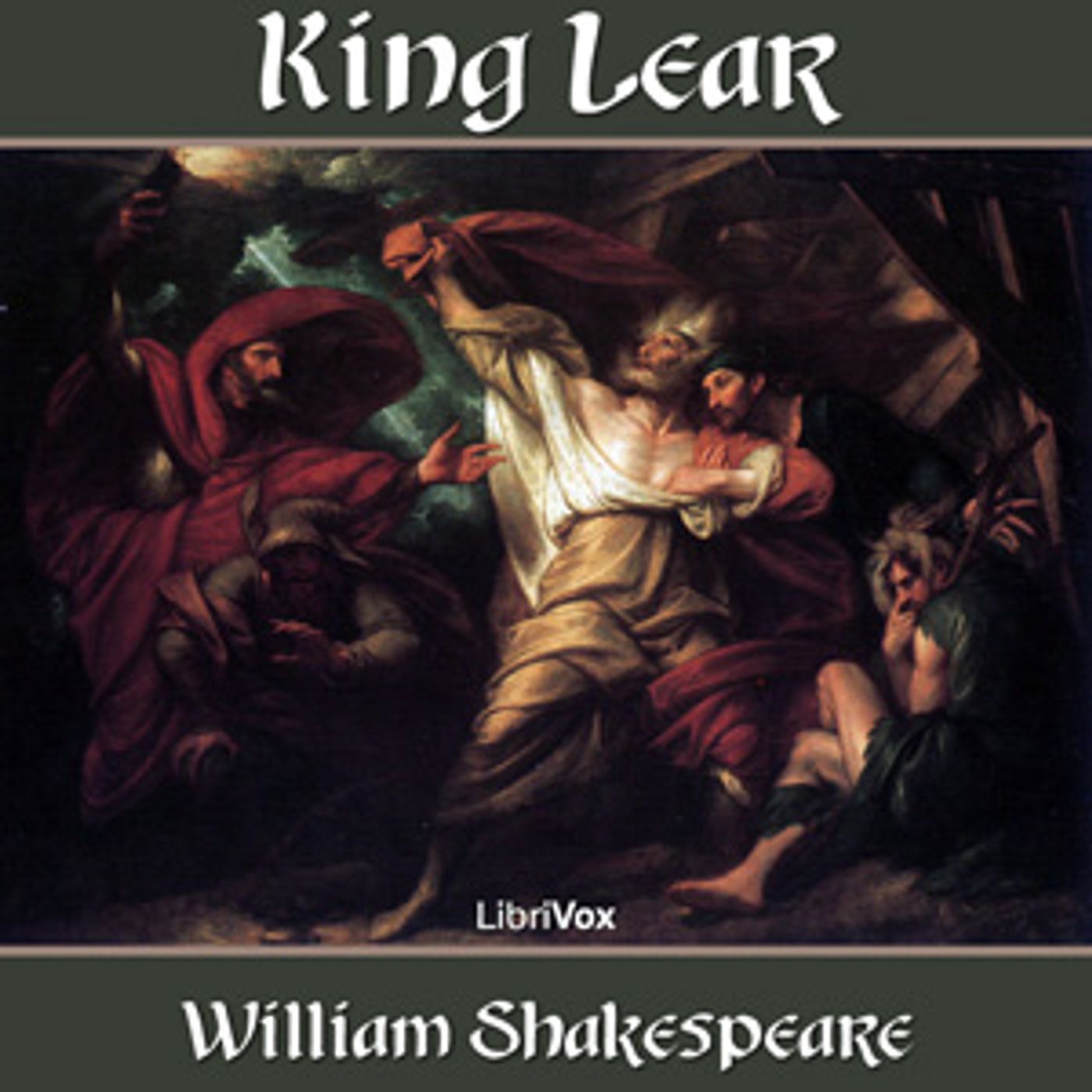 William Shakespeare - King Lear (version 2) cover art