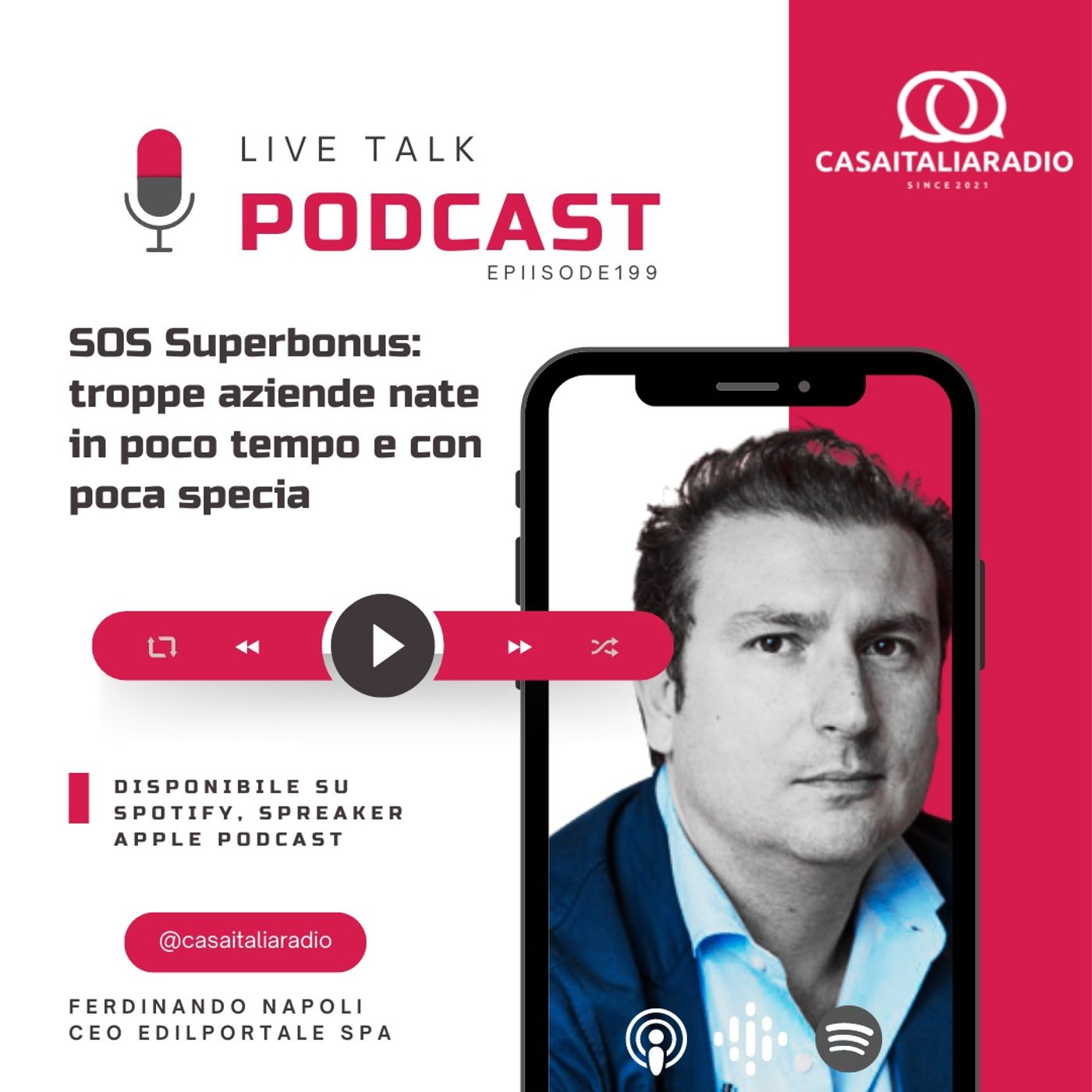BM - Puntata n. 199 - 🆘 Superbonus, troppe aziende nate in poco tempo e con poca specializzazione episode artwork