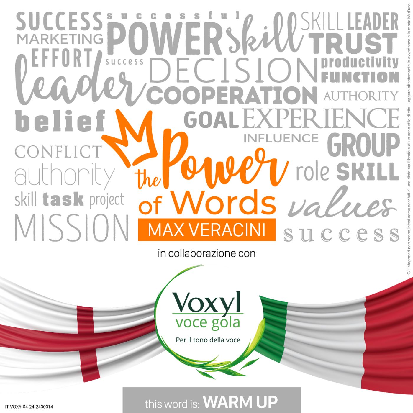 THE POWER OF WORDS con Max Veracini: WARM UP episode artwork