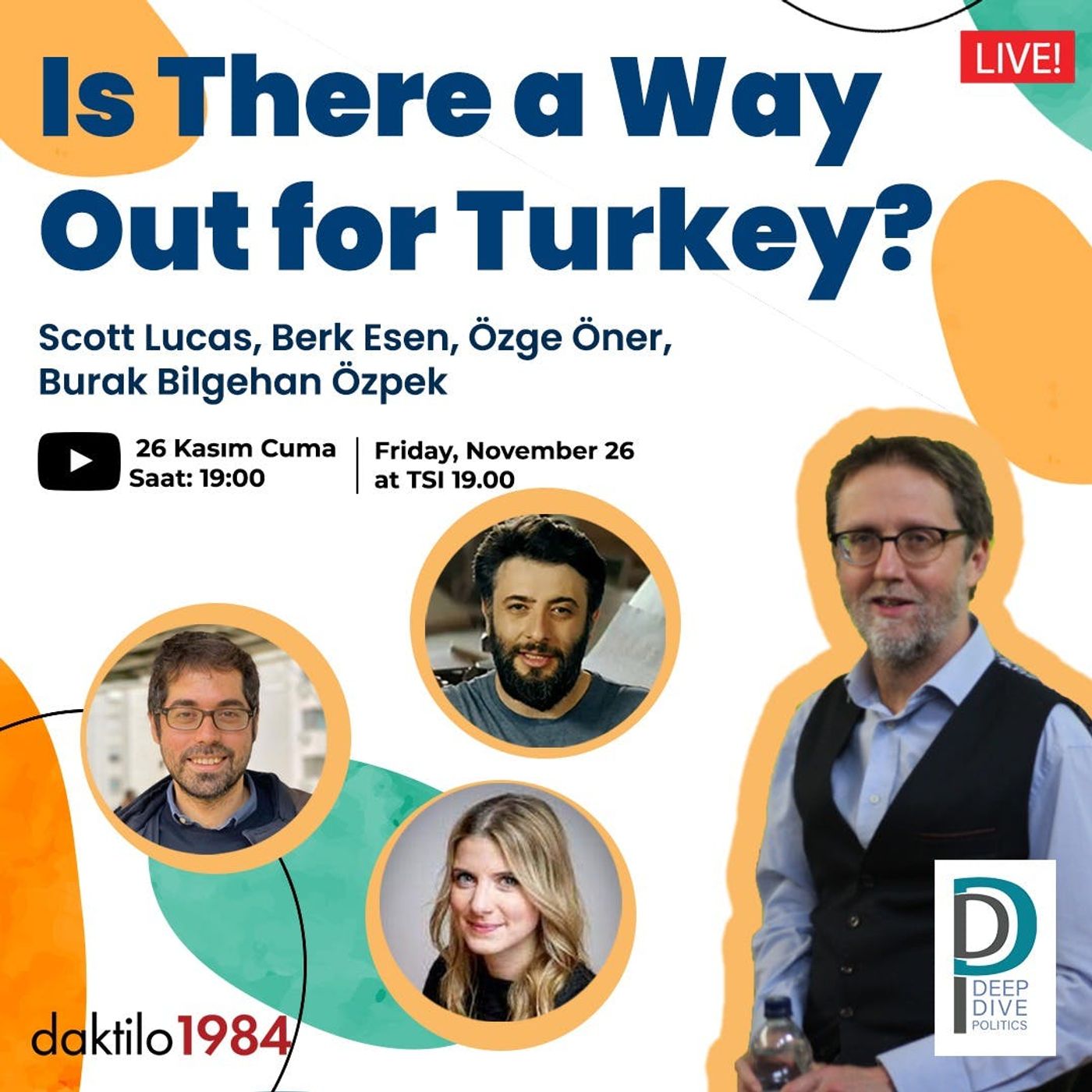 Is There a Way Out for Turkey? | Scott Lucas & Bilgehan Özpek & Berk Esen & Özge Öner episode artwork