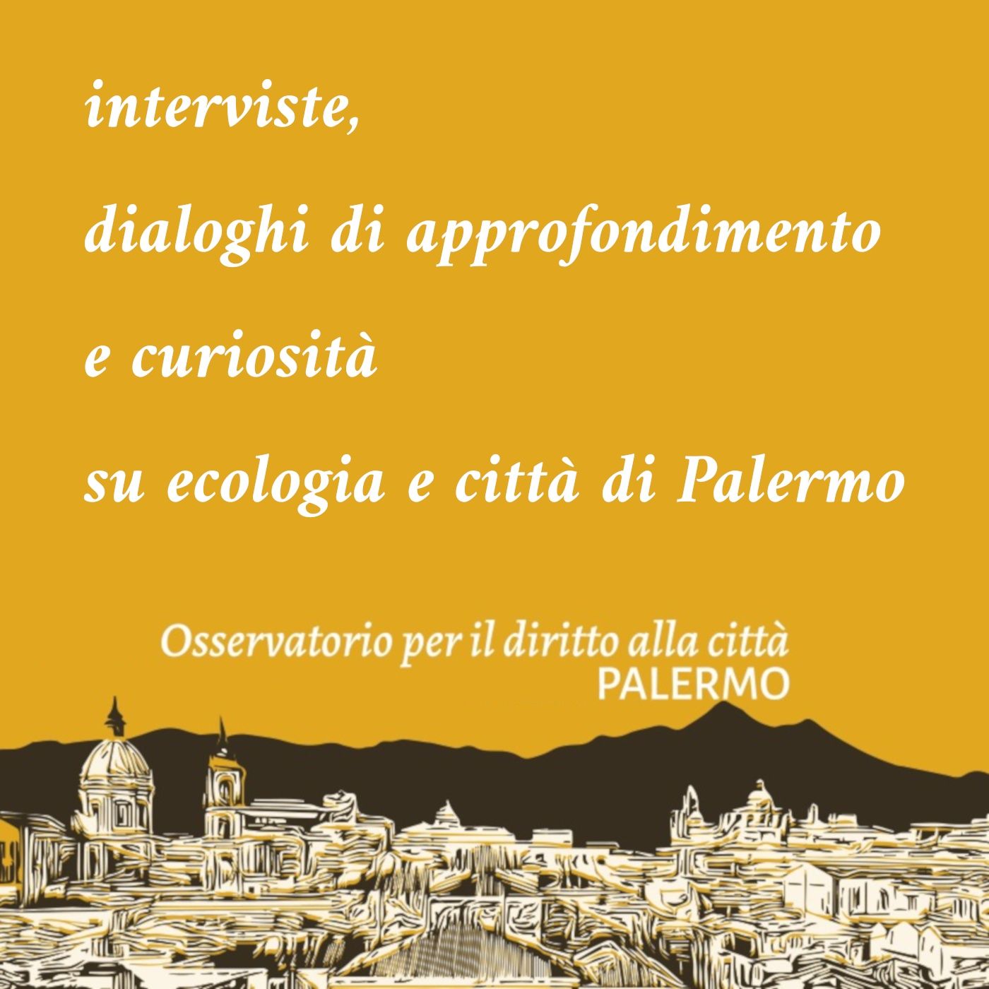 Osservatorio per il diritto alla città - Palermo