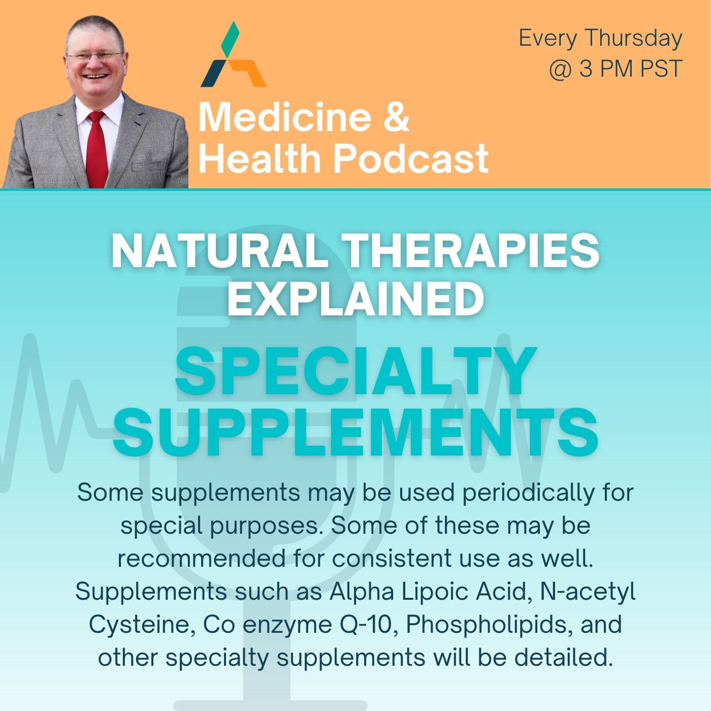 SPECIALTY SUPPLEMENTS (Helpful Therapies)